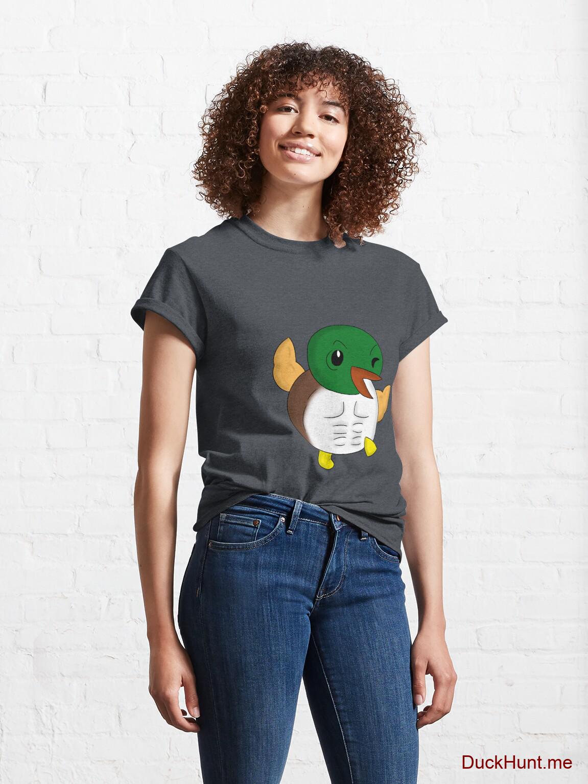 Super duck Denim Heather Classic T-Shirt (Front printed) alternative image 3