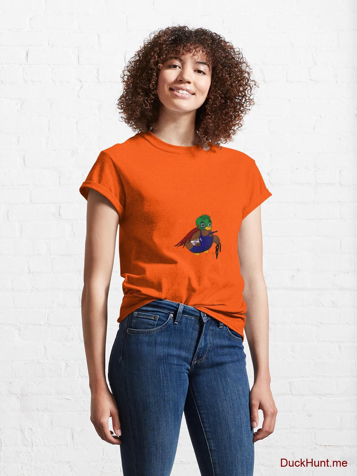 Dead DuckHunt Boss (smokeless) Orange Classic T-Shirt (Front printed) alternative image 3
