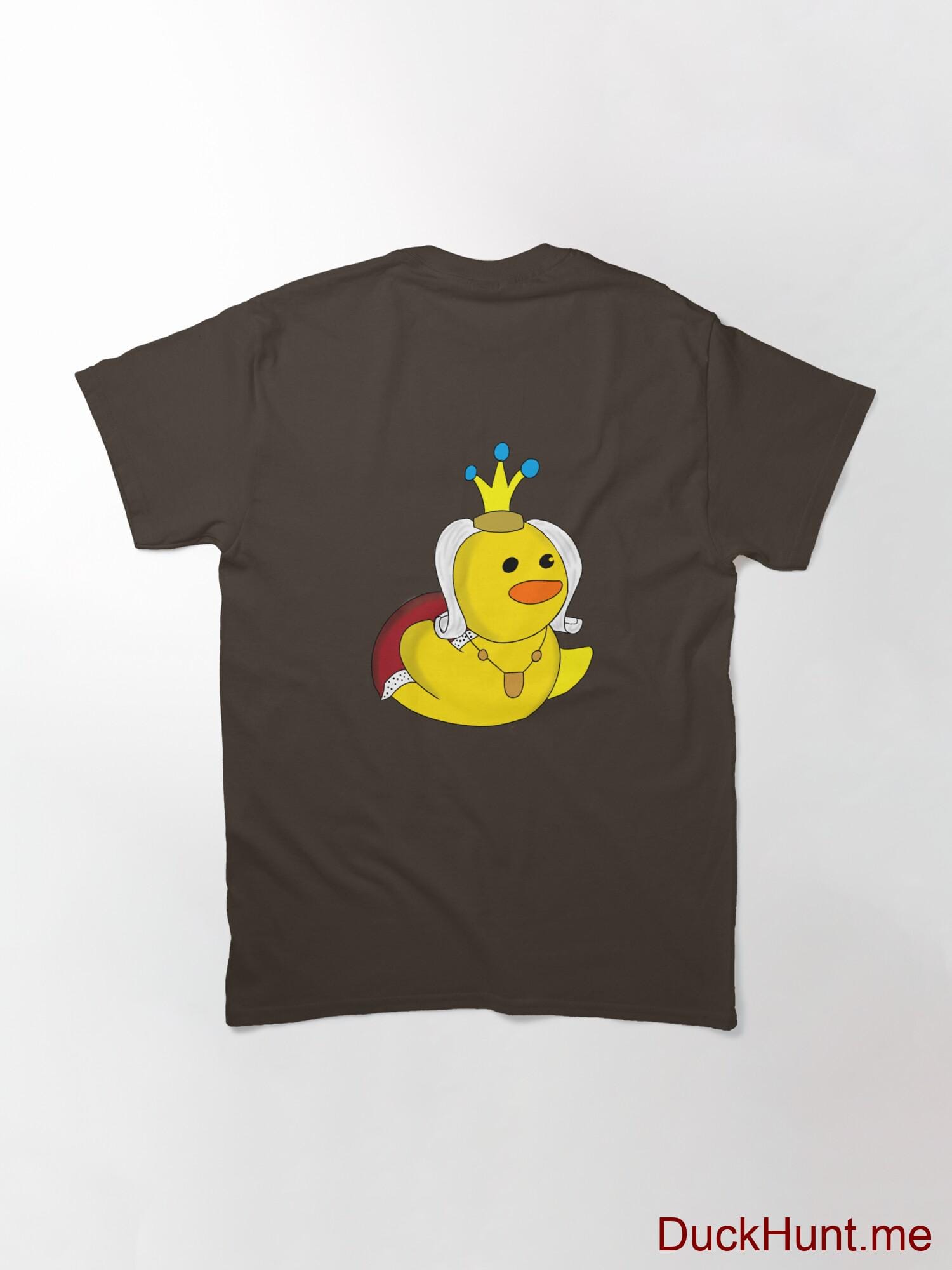 Royal Duck Brown Classic T-Shirt (Back printed) alternative image 1