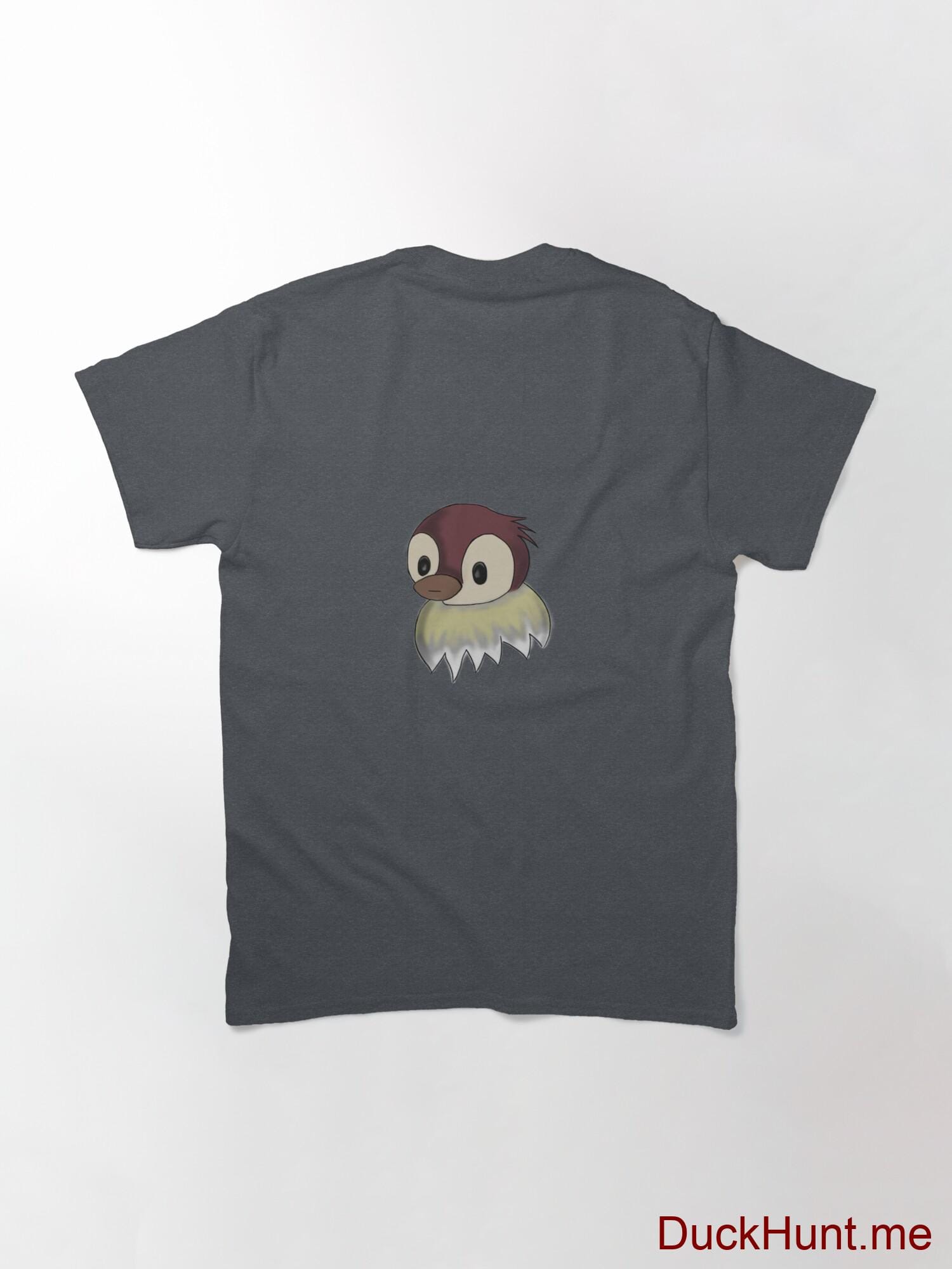 Ghost Duck (fogless) Denim Heather Classic T-Shirt (Back printed) alternative image 1