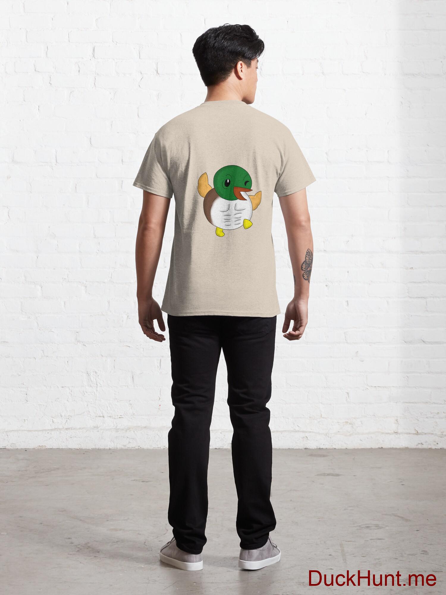 Super duck Creme Classic T-Shirt (Back printed) alternative image 3