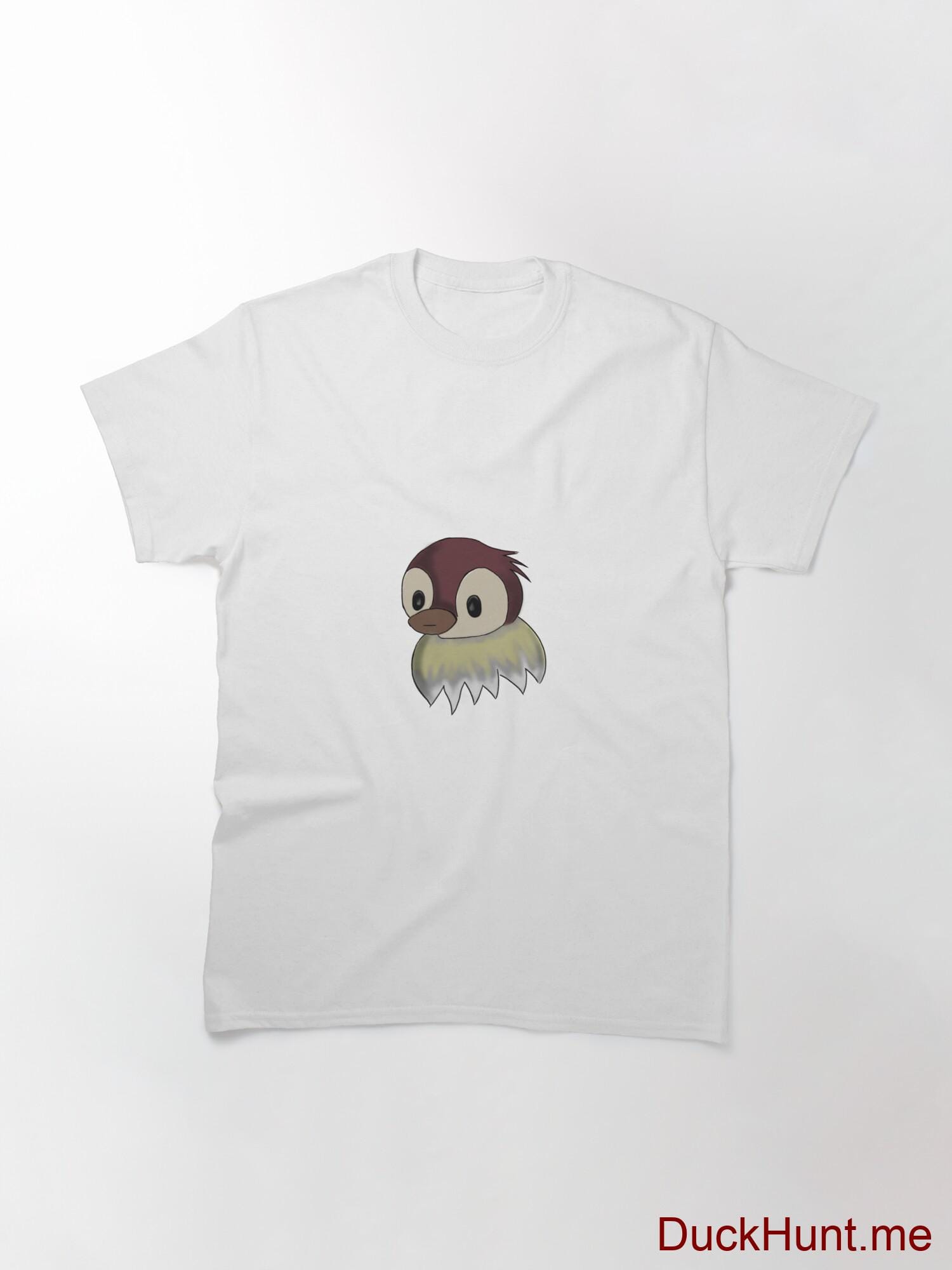 Ghost Duck (fogless) White Classic T-Shirt (Front printed) alternative image 2