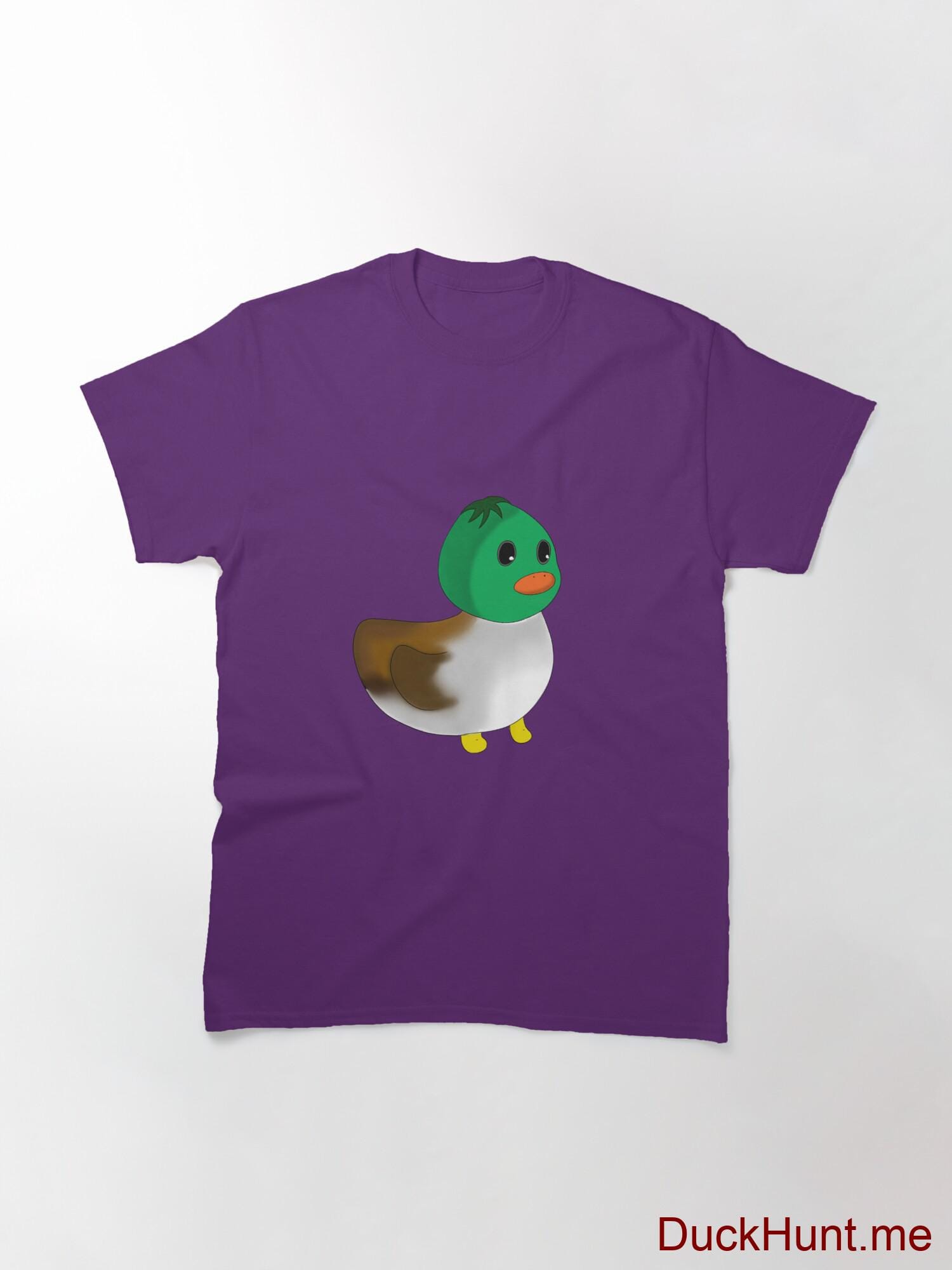 Normal Duck Purple Classic T-Shirt (Front printed) alternative image 2