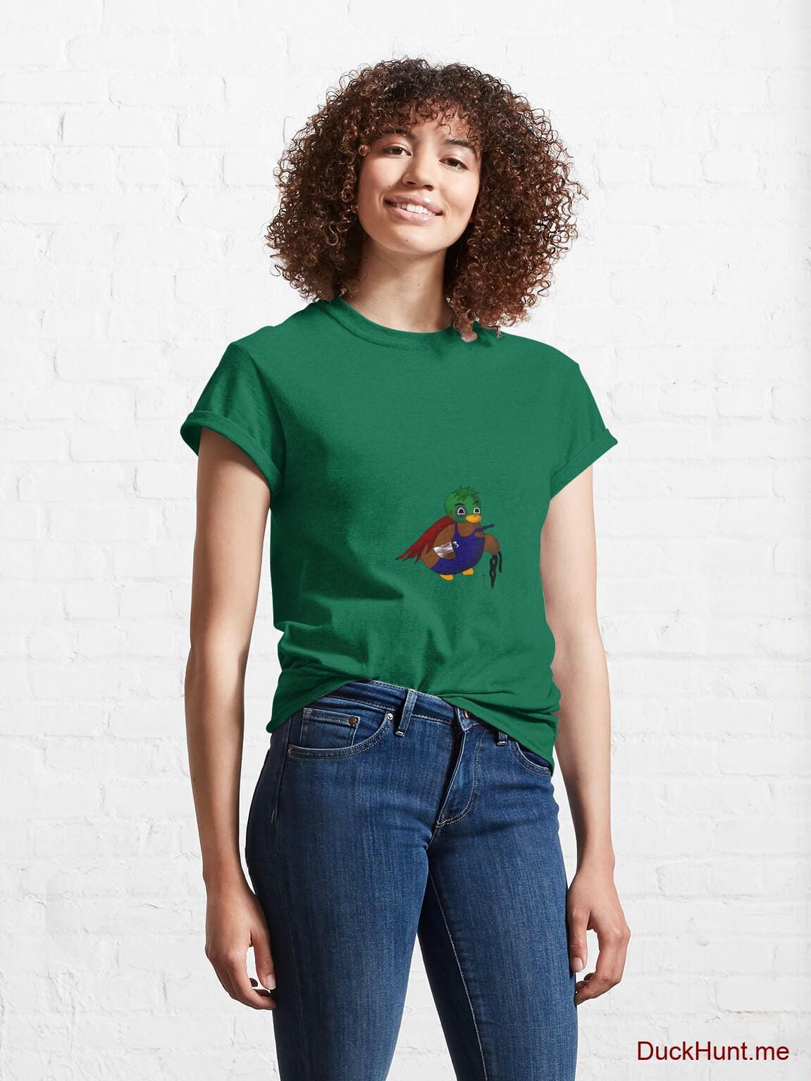 Dead DuckHunt Boss (smokeless) Green Classic T-Shirt (Front printed) alternative image 3