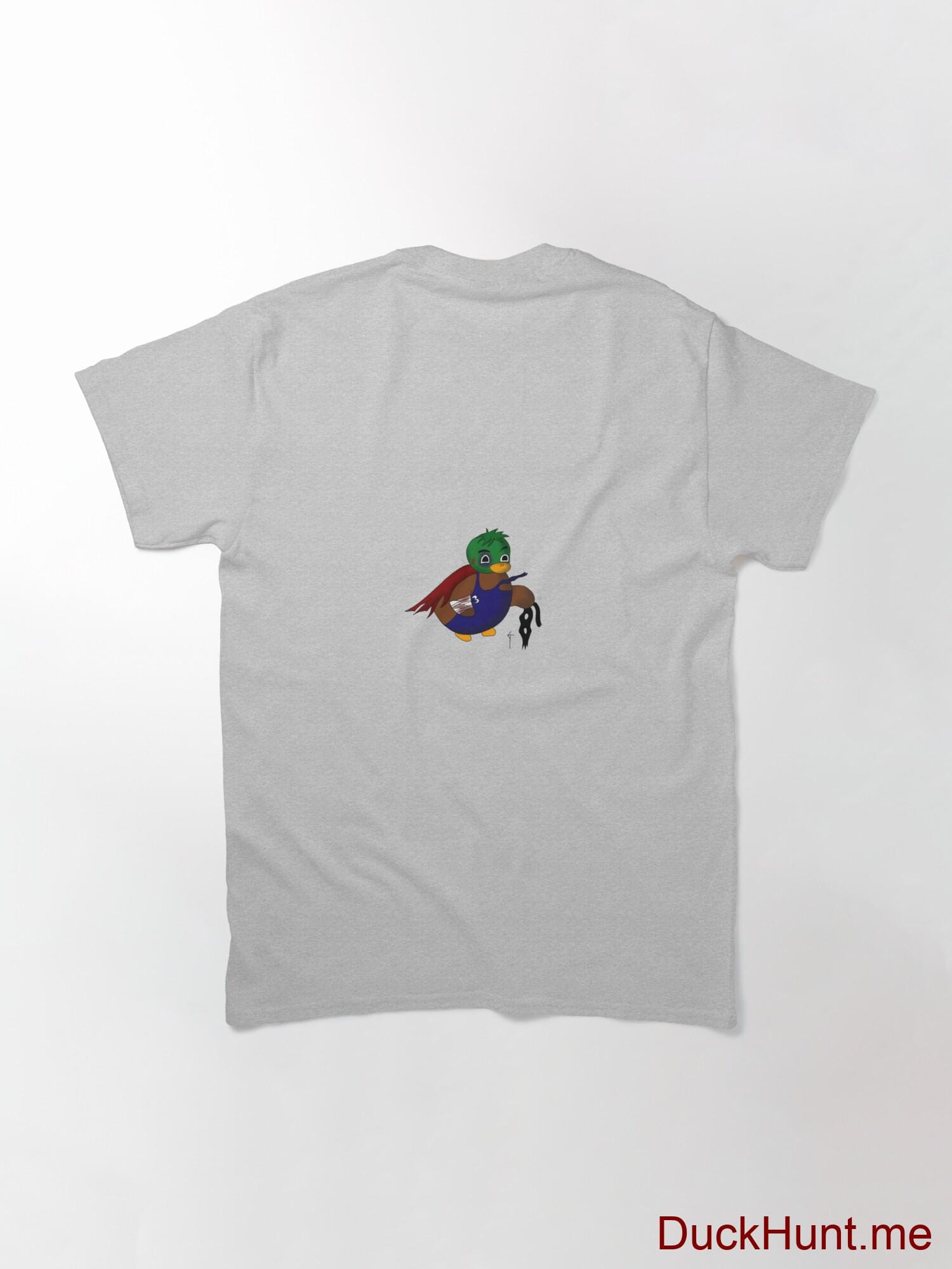 Dead DuckHunt Boss (smokeless) Heather Grey Classic T-Shirt (Back printed) alternative image 1