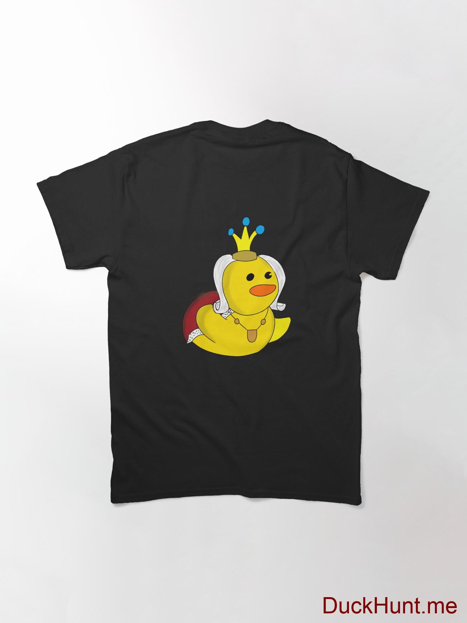 Royal Duck Black Classic T-Shirt (Back printed) alternative image 1