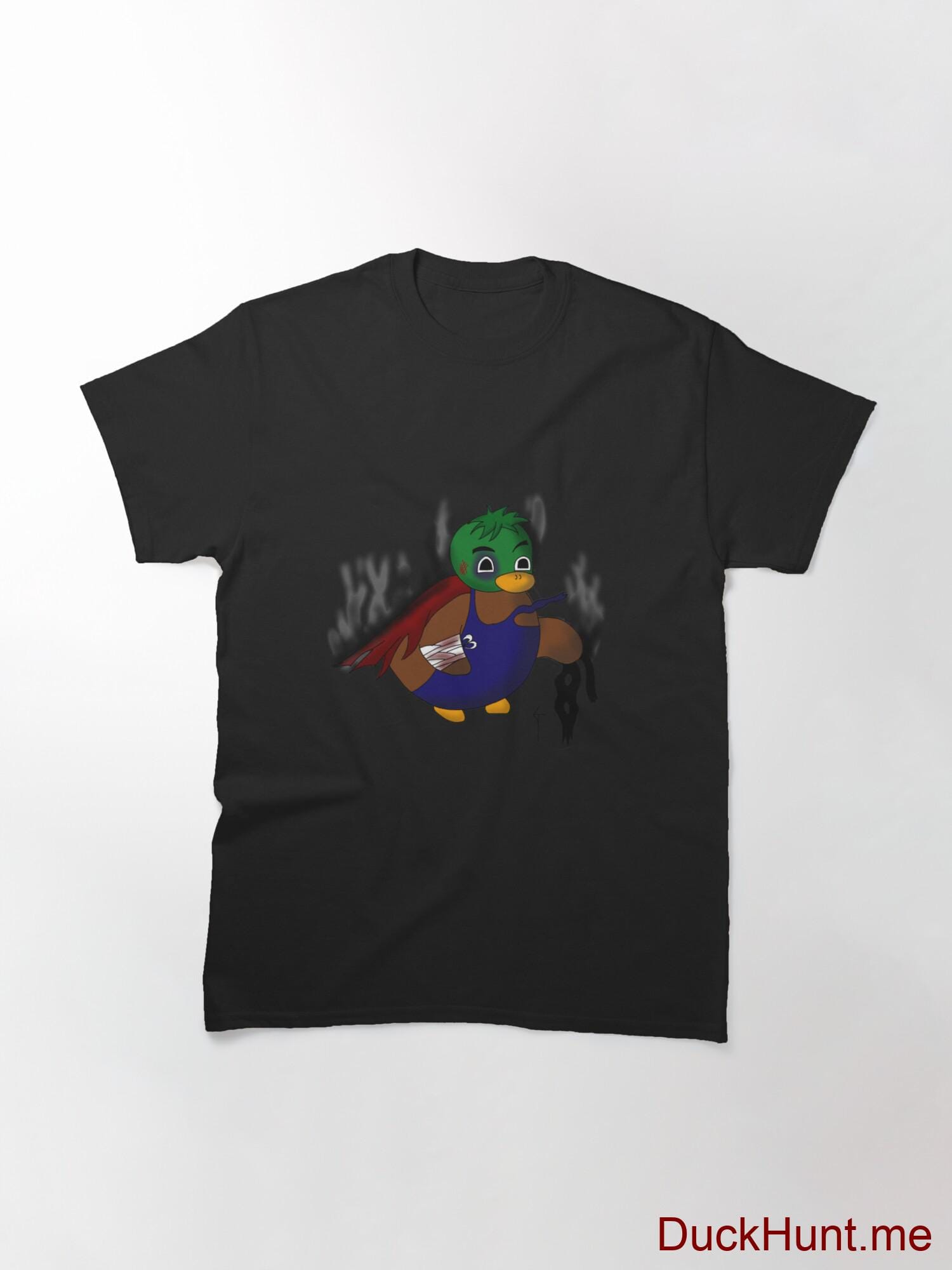 Dead Boss Duck (smoky) Black Classic T-Shirt (Front printed) alternative image 2