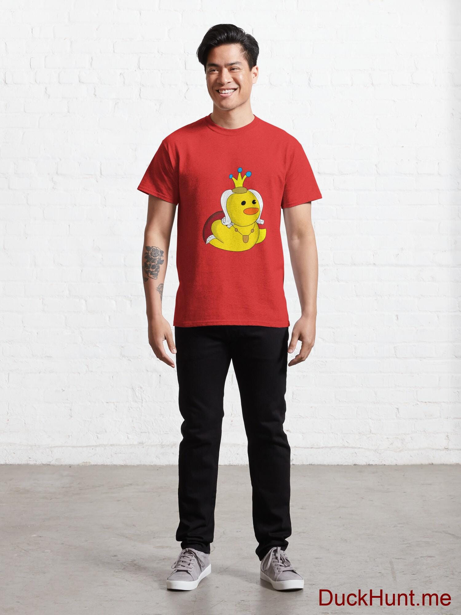 Royal Duck Red Classic T-Shirt (Front printed) alternative image 6