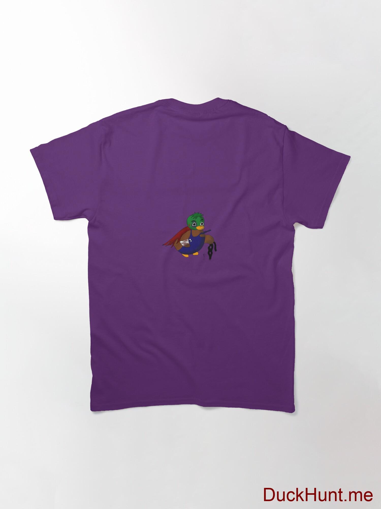 Dead DuckHunt Boss (smokeless) Purple Classic T-Shirt (Back printed) alternative image 1