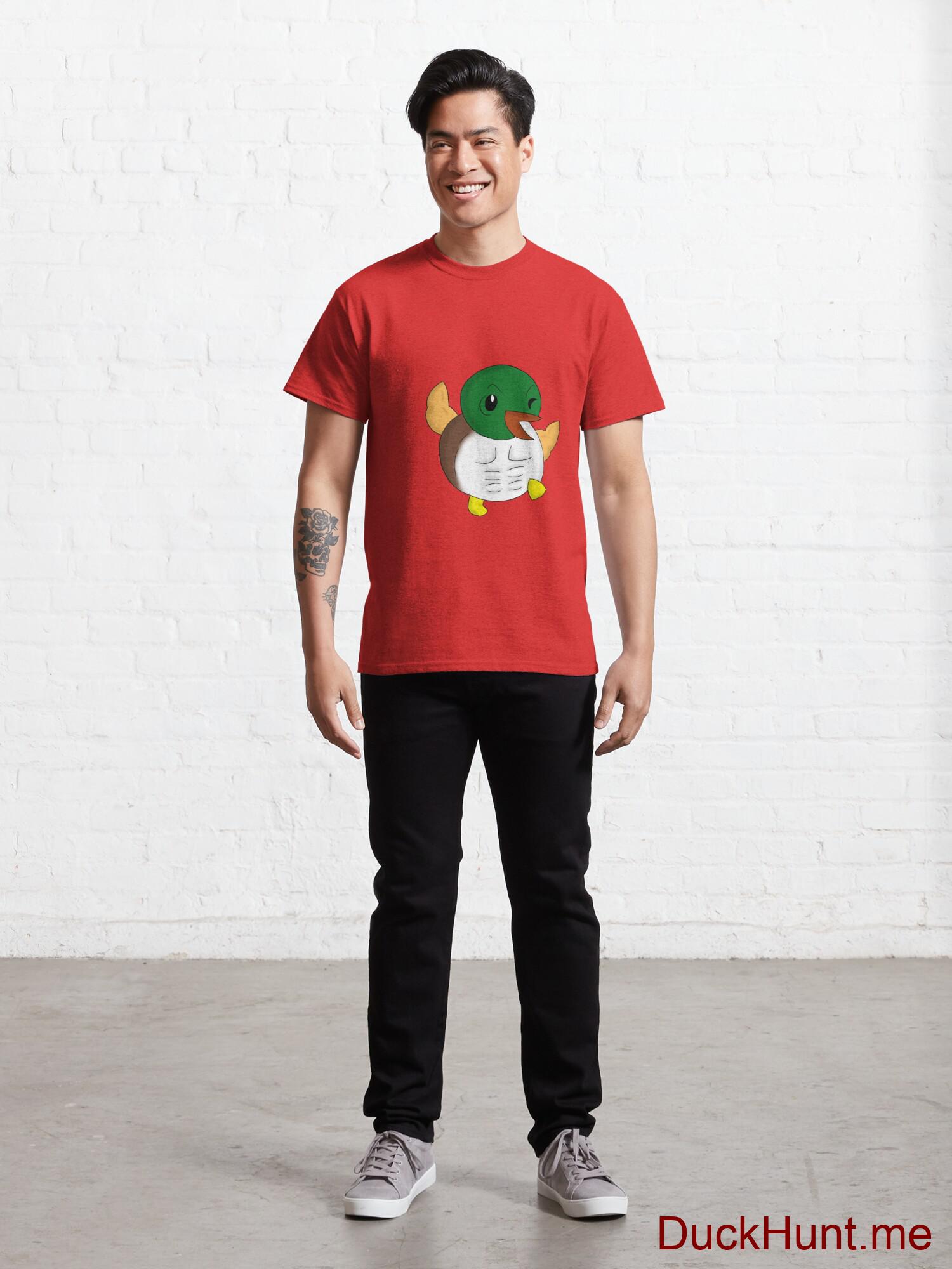 Super duck Red Classic T-Shirt (Front printed) alternative image 6