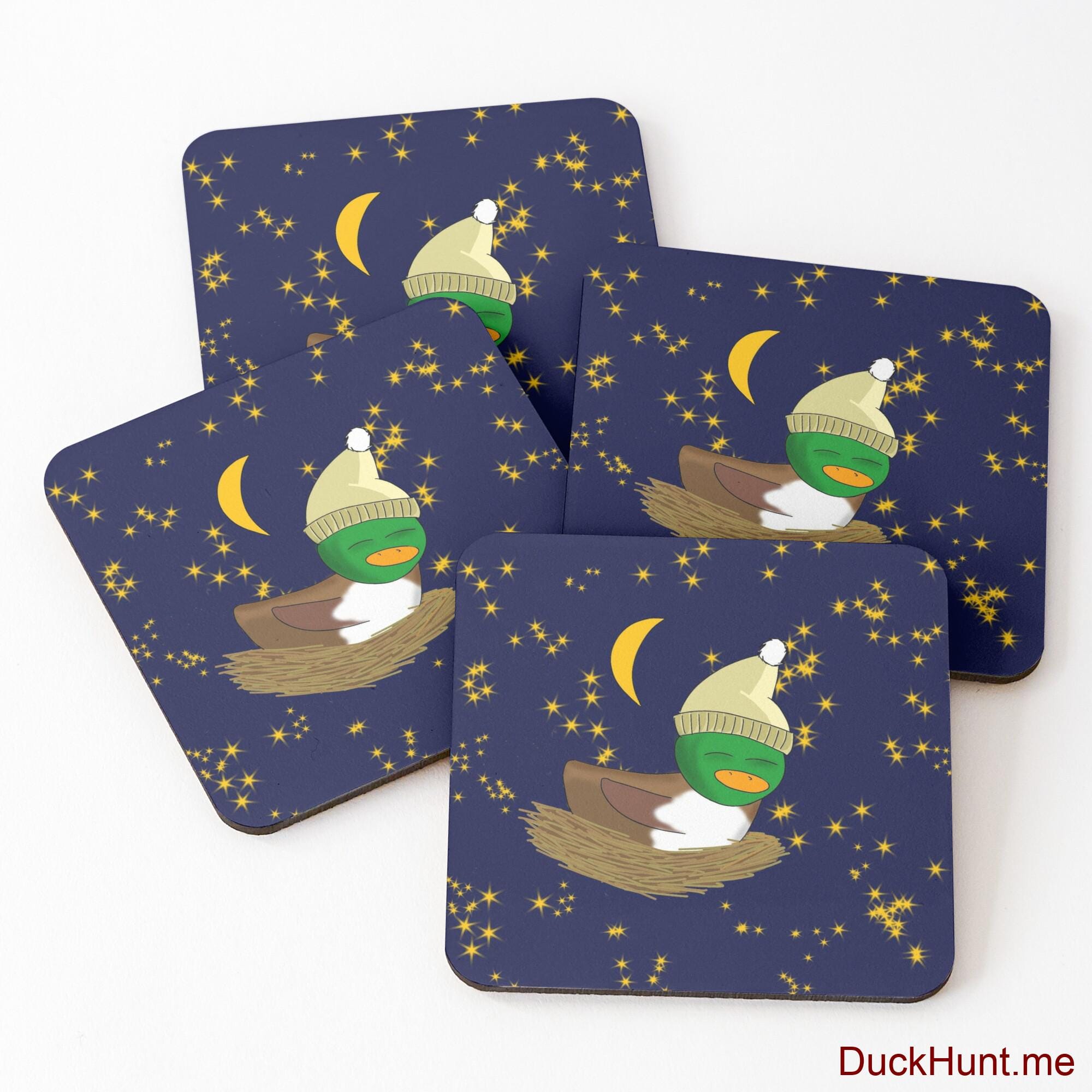 Night Duck Coasters (Set of 4)