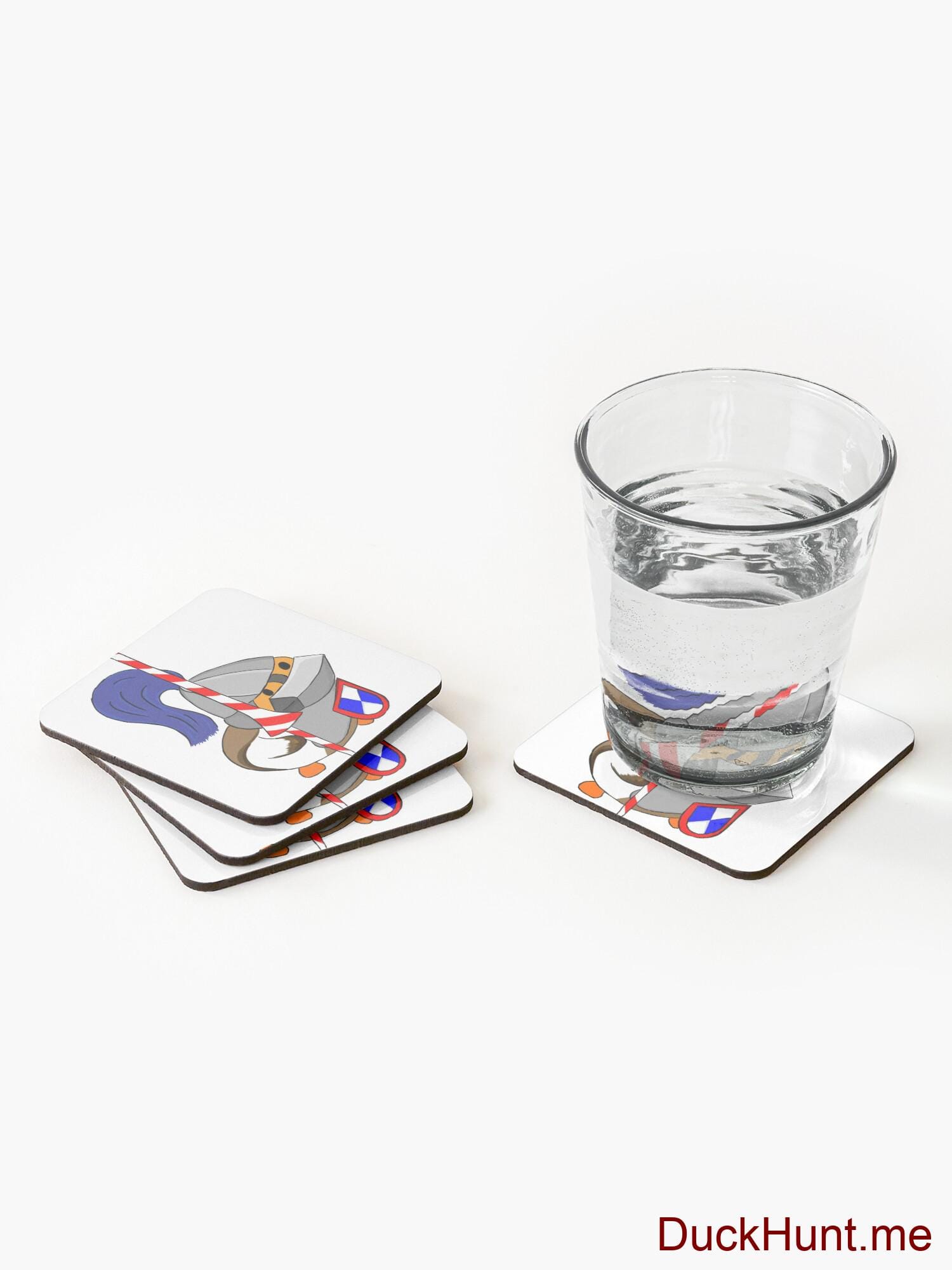 Armored Duck Coasters (Set of 4) alternative image 1