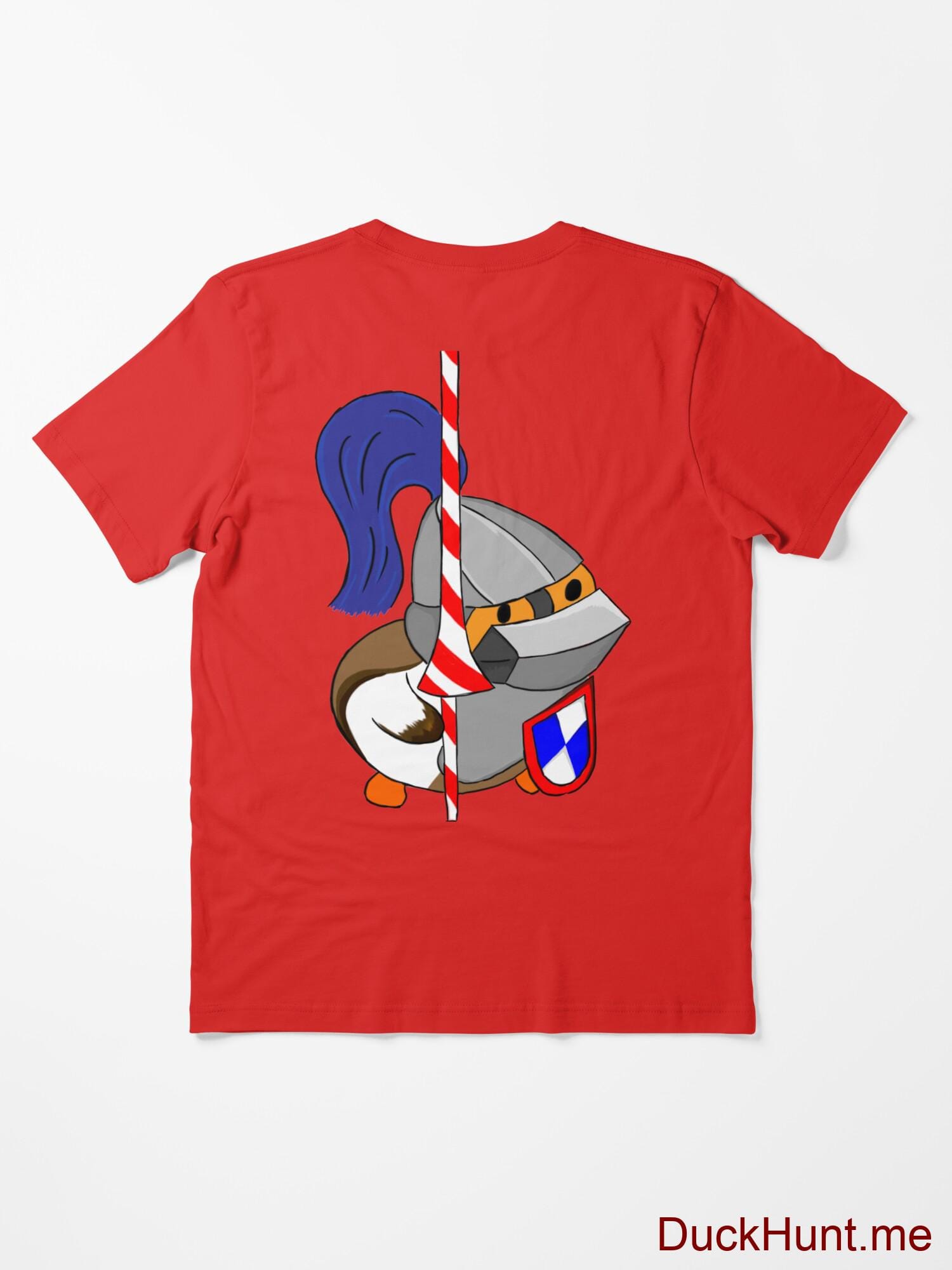 Armored Duck Red Essential T-Shirt (Back printed) alternative image 1