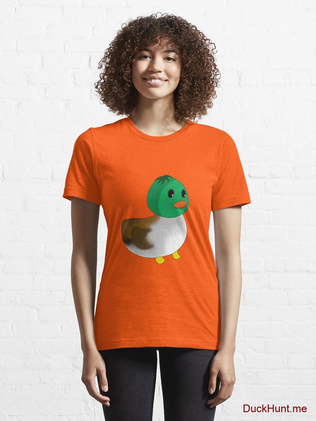 Normal Duck Orange Essential T-Shirt (Front printed) alternative image 5