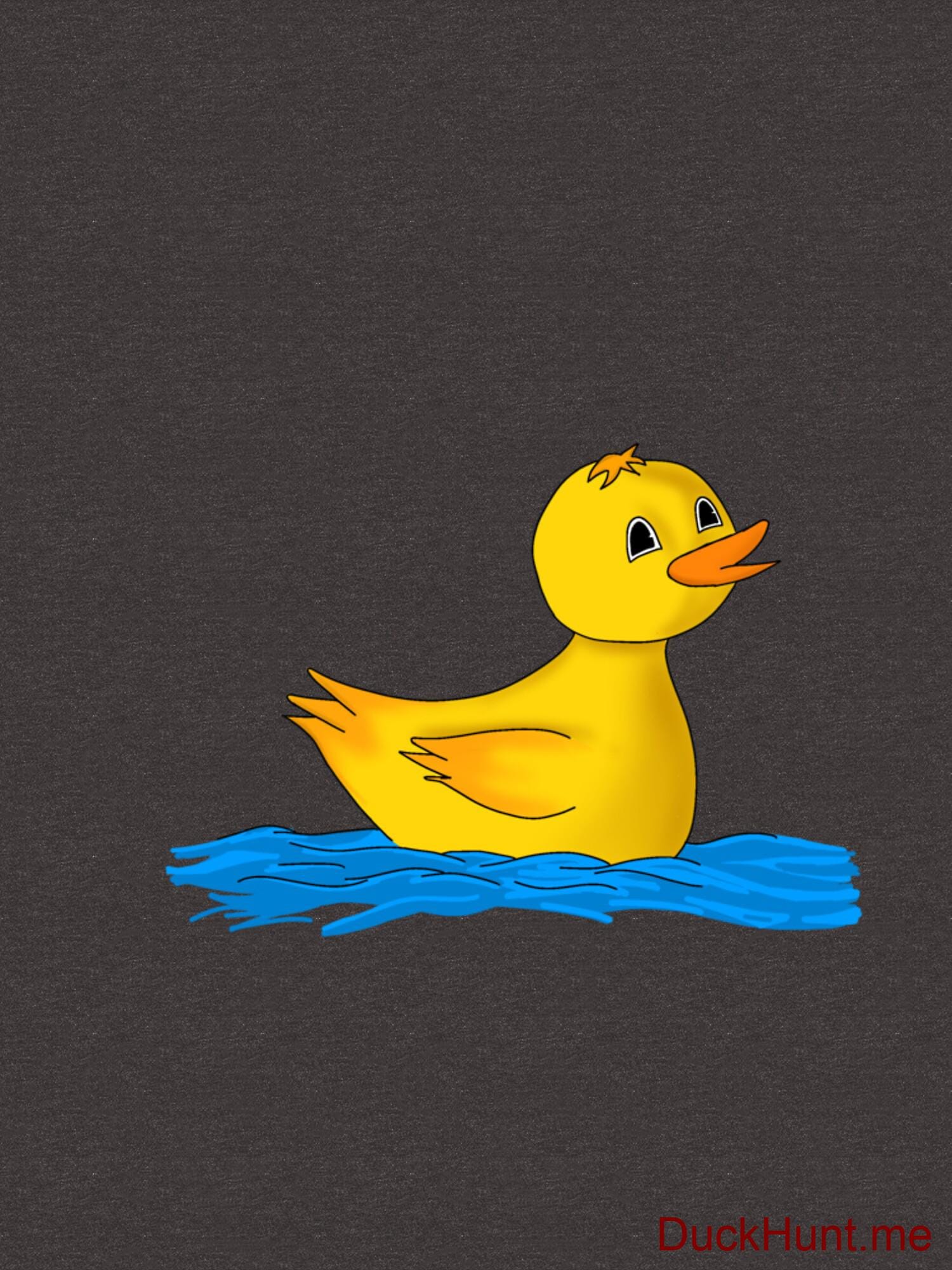 Plastic Duck Charcoal Heather Essential T-Shirt (Back printed) alternative image 2