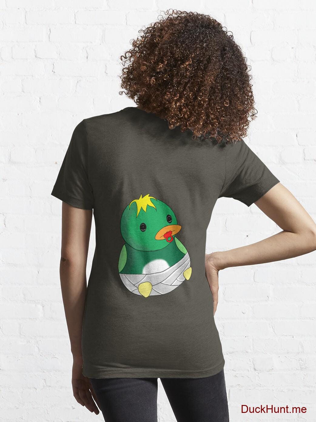 Baby duck Army Essential T-Shirt (Back printed) alternative image 4
