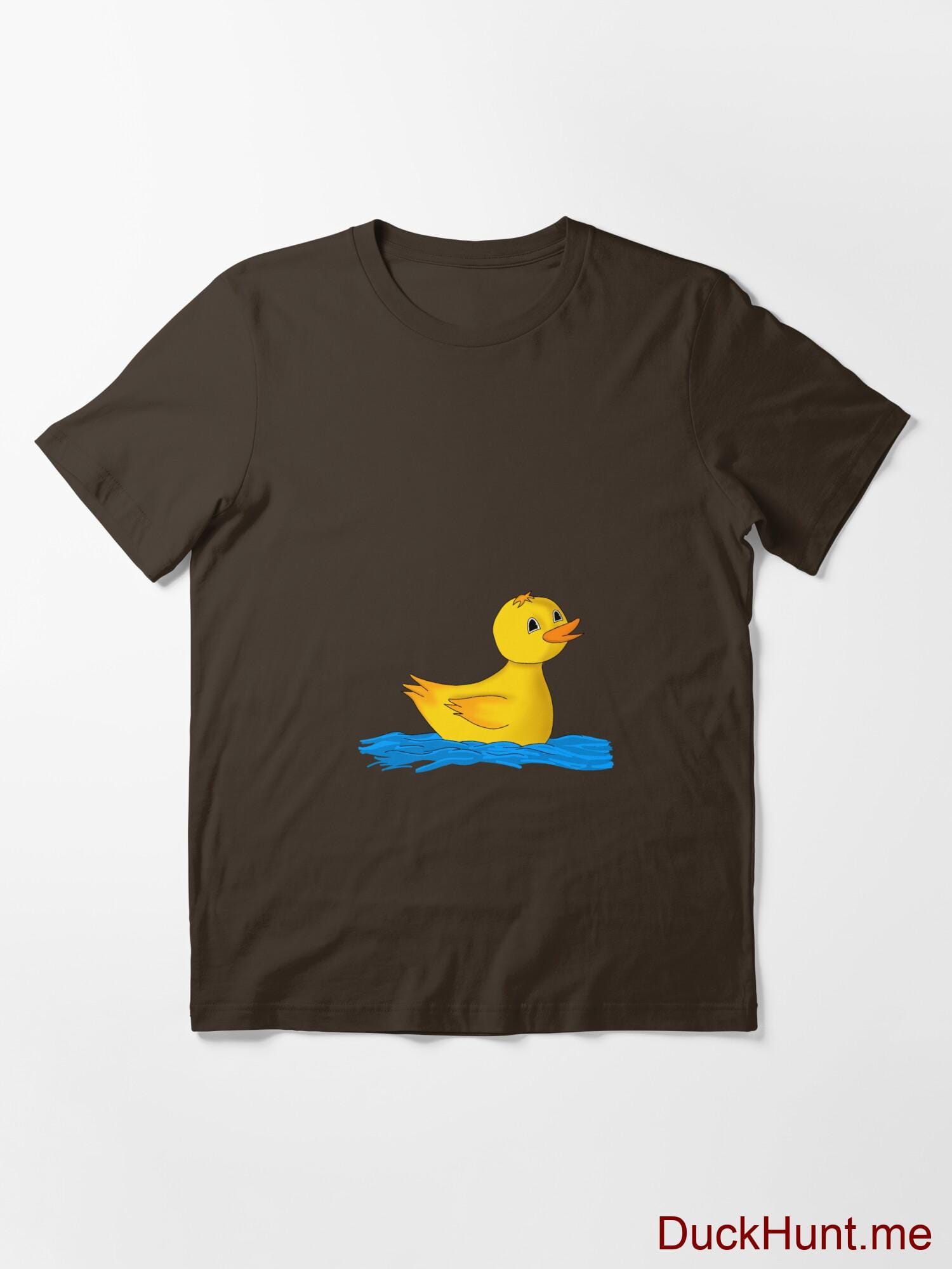 Plastic Duck Brown Essential T-Shirt (Front printed) alternative image 2
