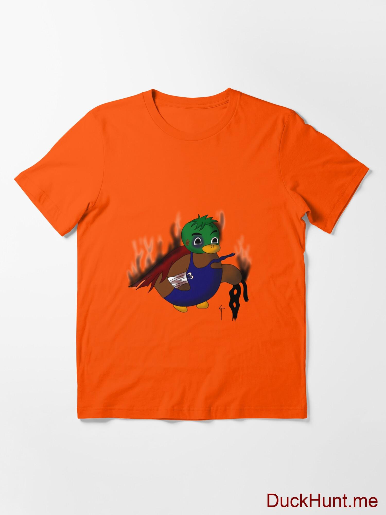 Dead Boss Duck (smoky) Orange Essential T-Shirt (Front printed) alternative image 2