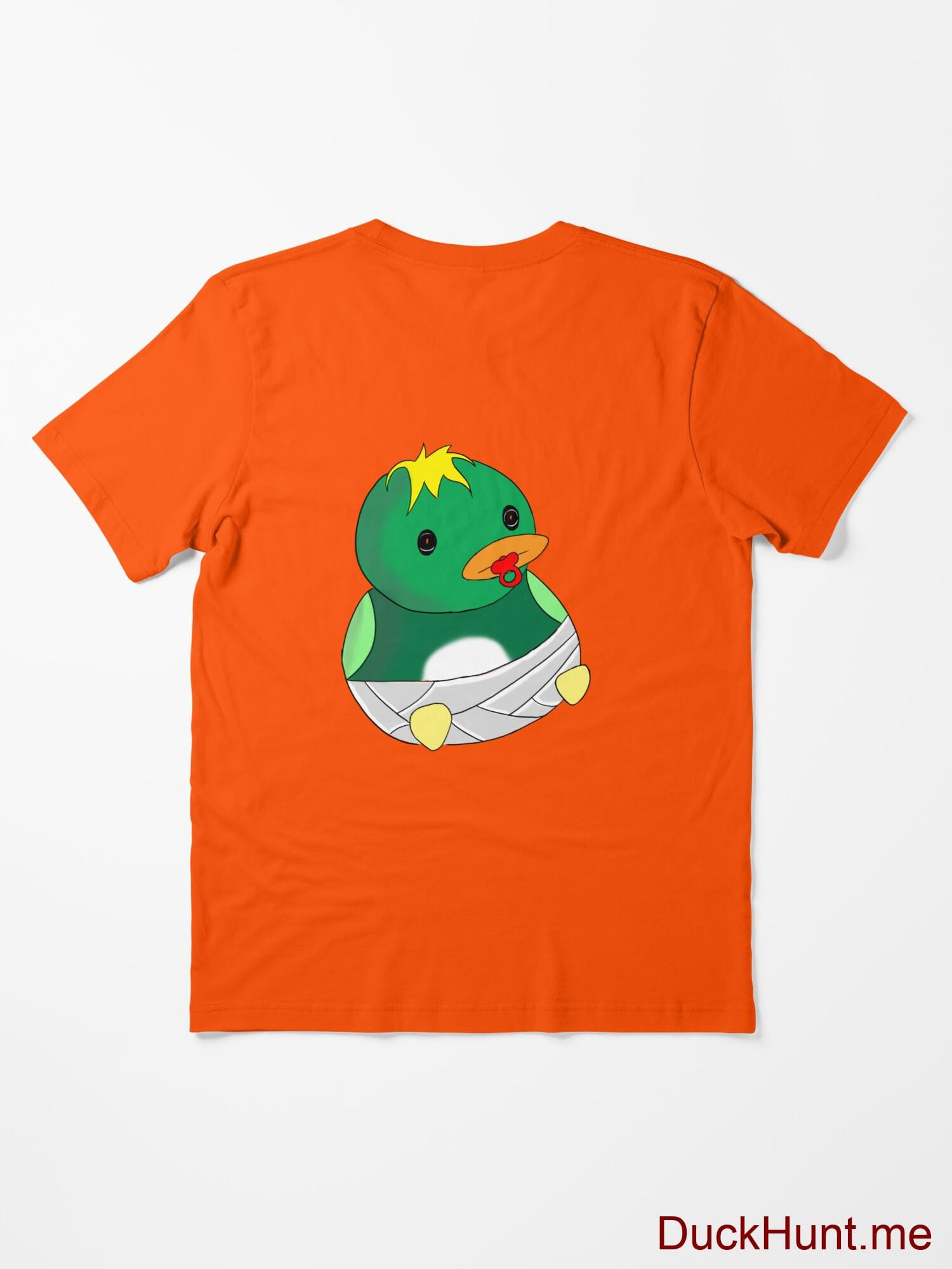 Baby duck Orange Essential T-Shirt (Back printed) alternative image 1