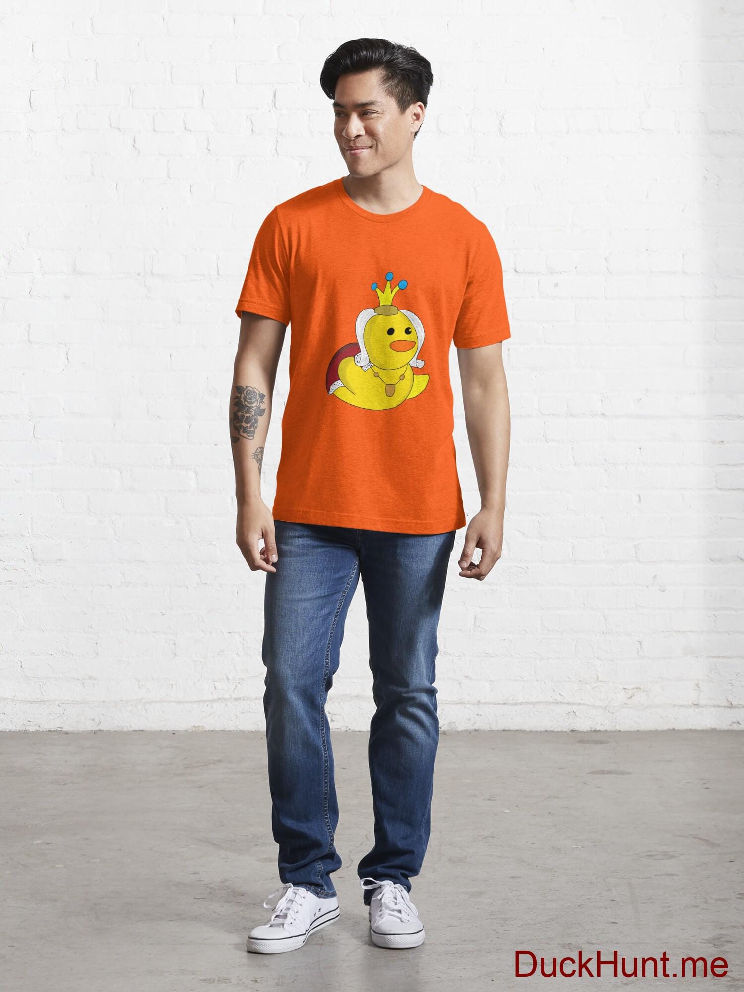 Royal Duck Orange Essential T-Shirt (Front printed) alternative image 4