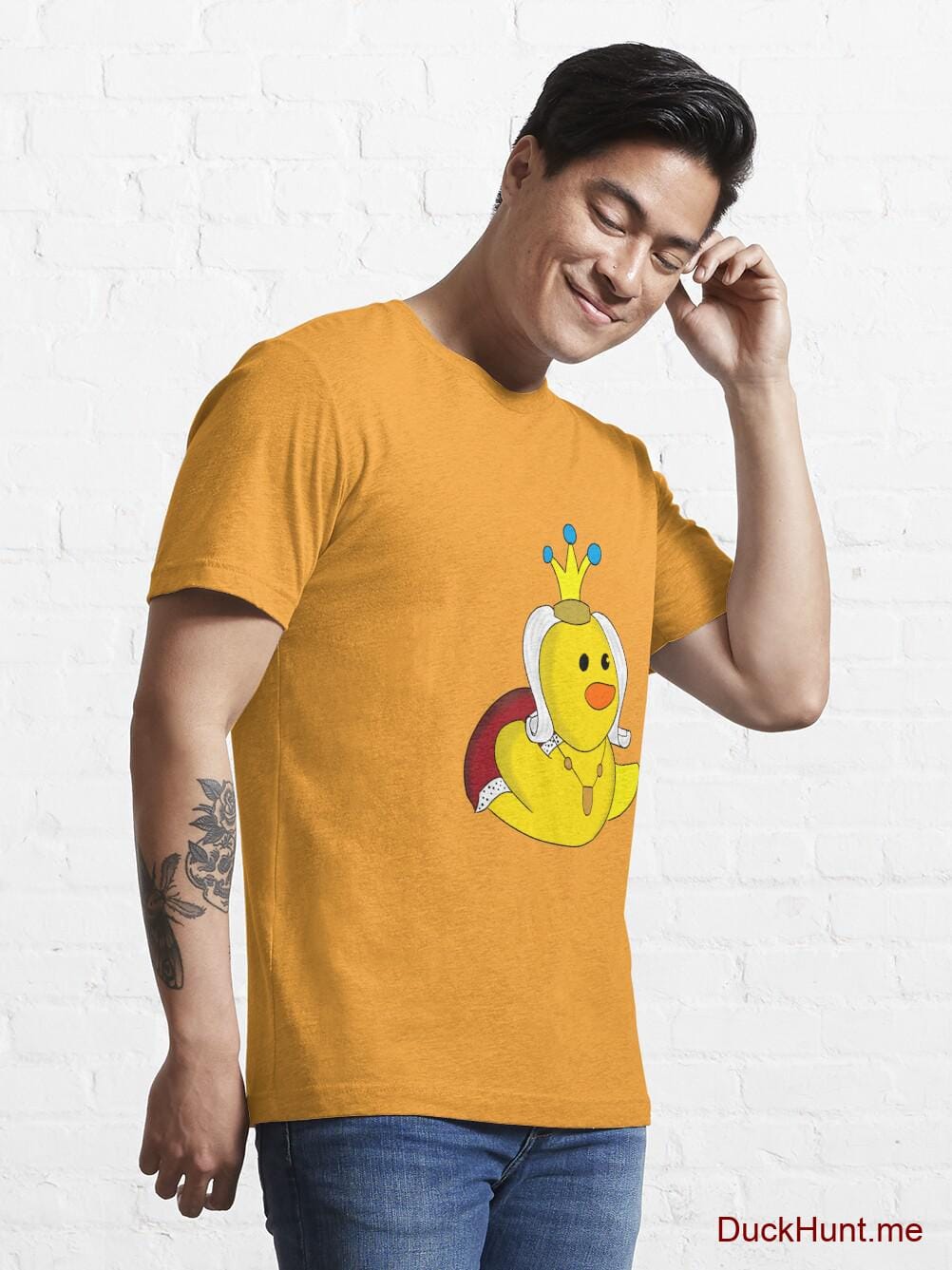 Royal Duck Gold Essential T-Shirt (Front printed) alternative image 6