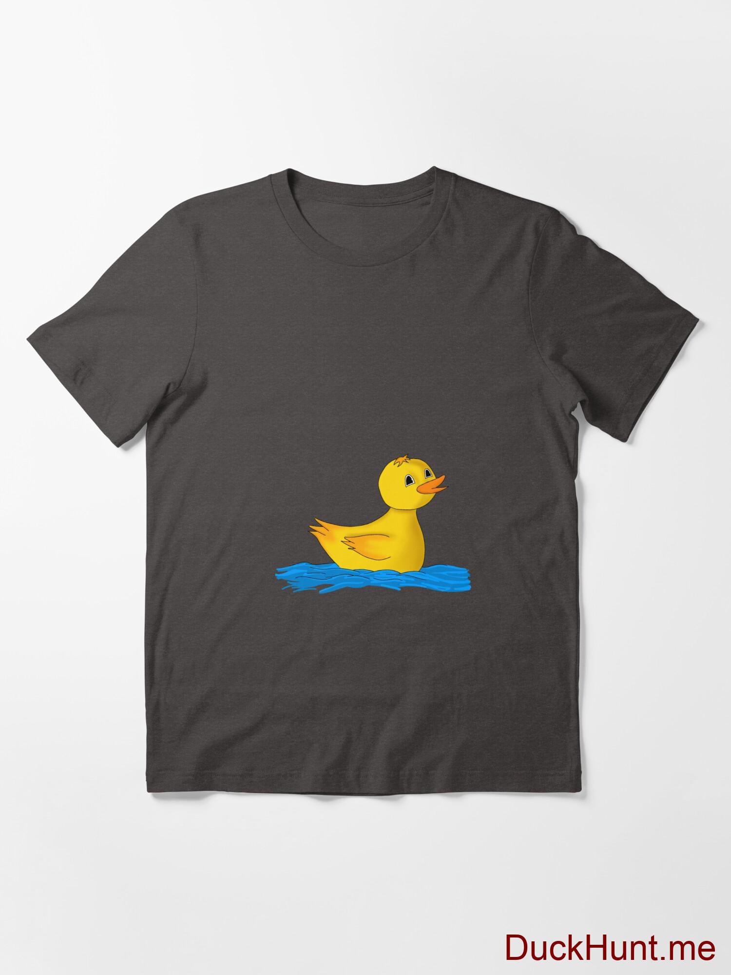 Plastic Duck Charcoal Heather Essential T-Shirt (Front printed) alternative image 2