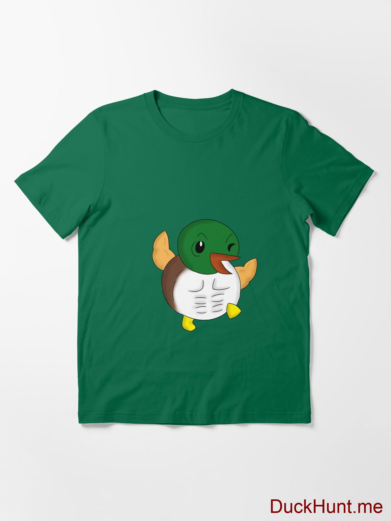 Super duck Green Essential T-Shirt (Front printed) alternative image 2