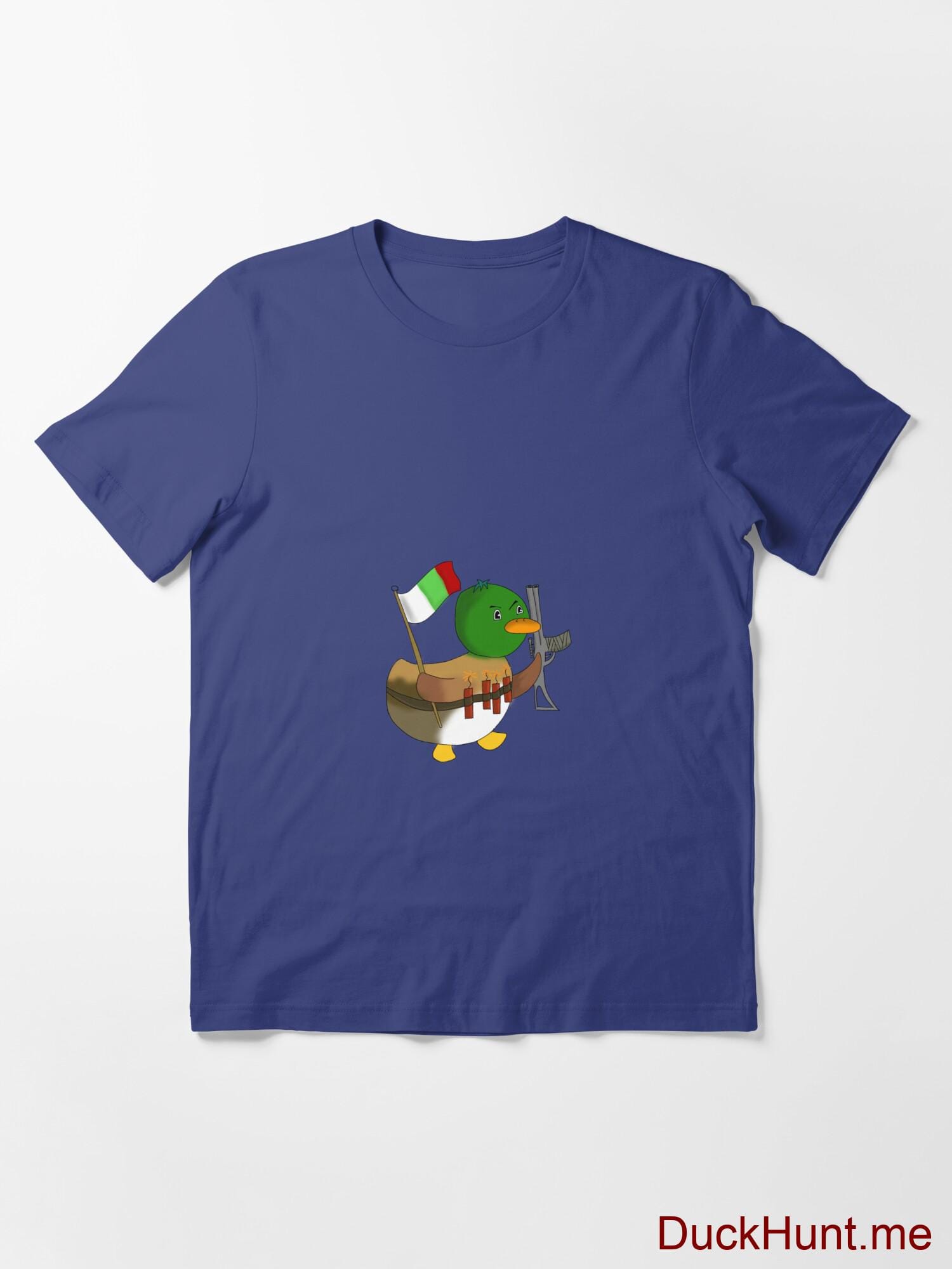 Kamikaze Duck Blue Essential T-Shirt (Front printed) alternative image 2