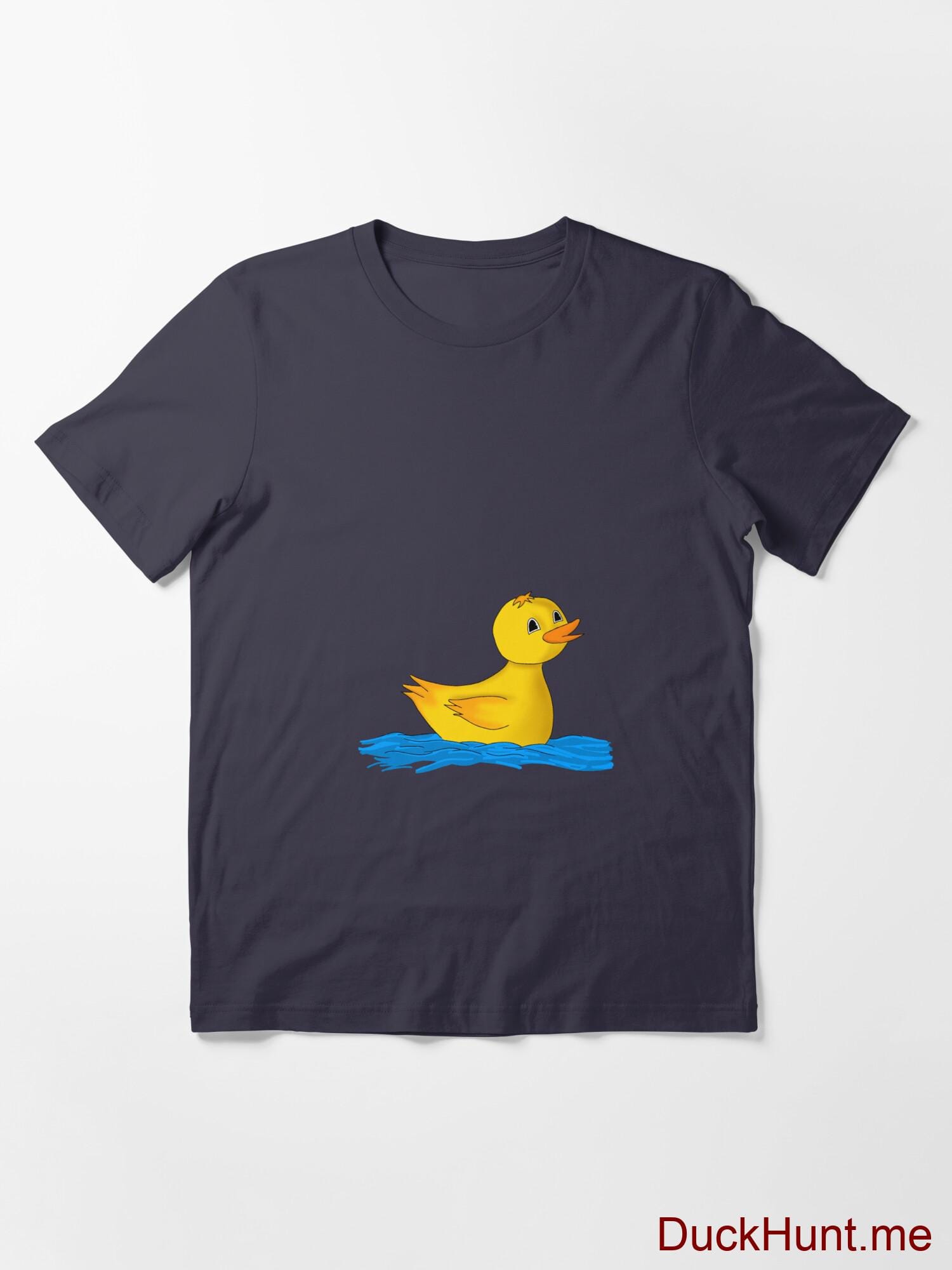 Plastic Duck Dark Blue Essential T-Shirt (Front printed) alternative image 2