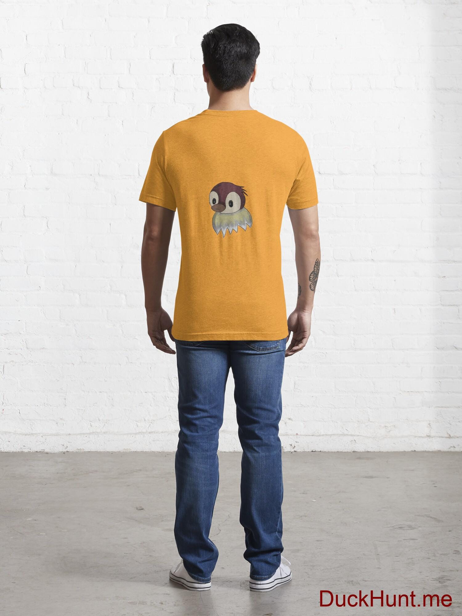 Ghost Duck (fogless) Gold Essential T-Shirt (Back printed) alternative image 3