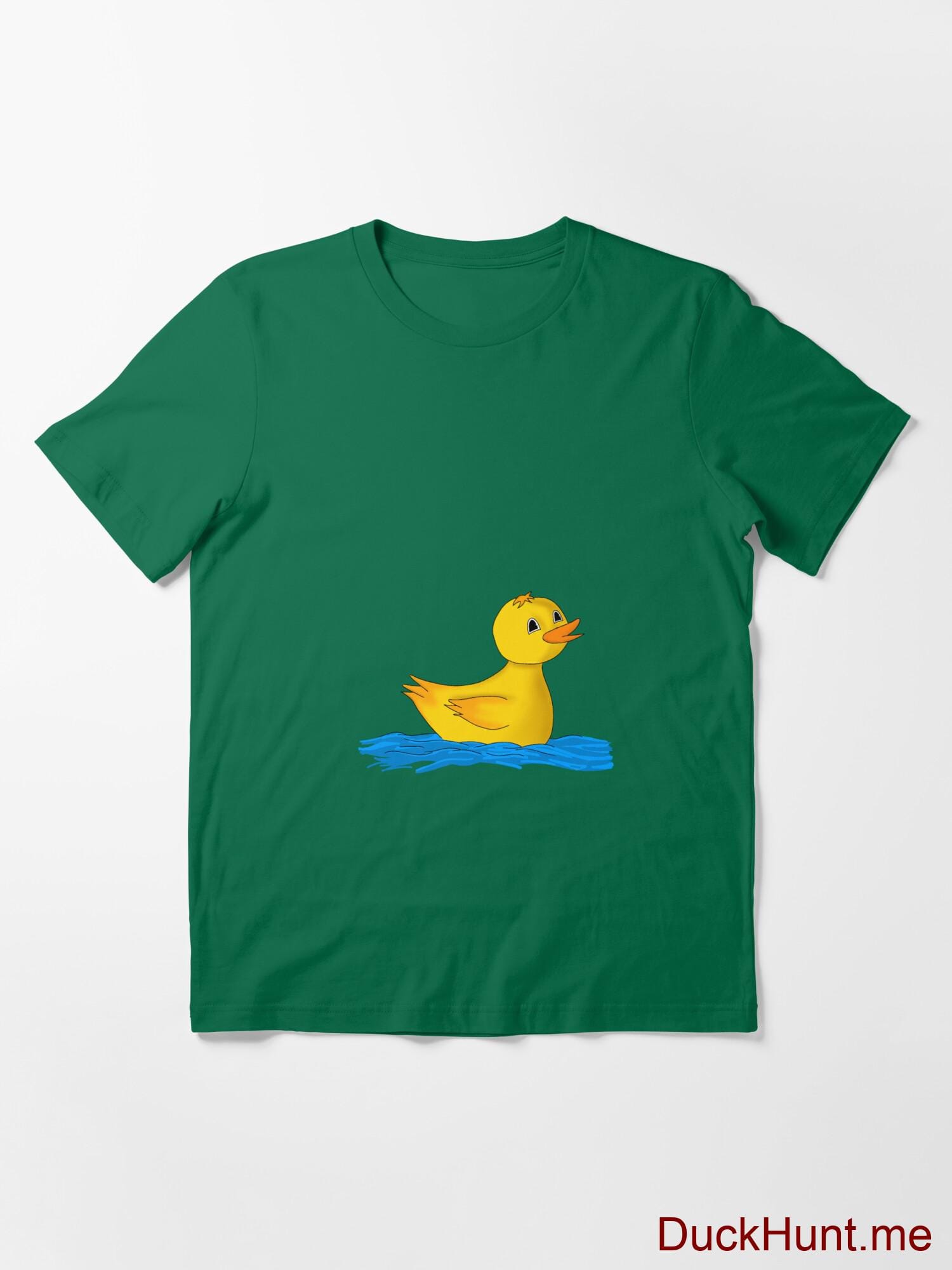 Plastic Duck Green Essential T-Shirt (Front printed) alternative image 2