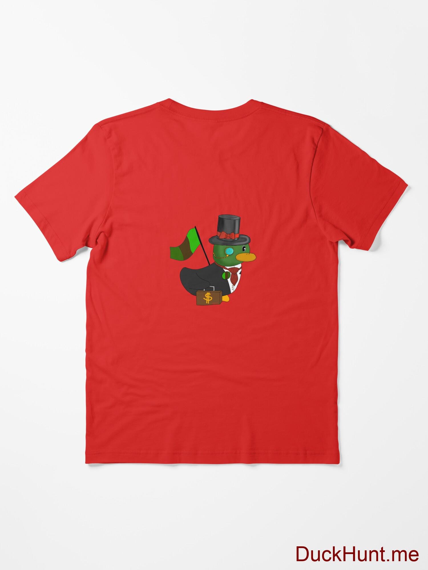 Golden Duck Red Essential T-Shirt (Back printed) alternative image 1