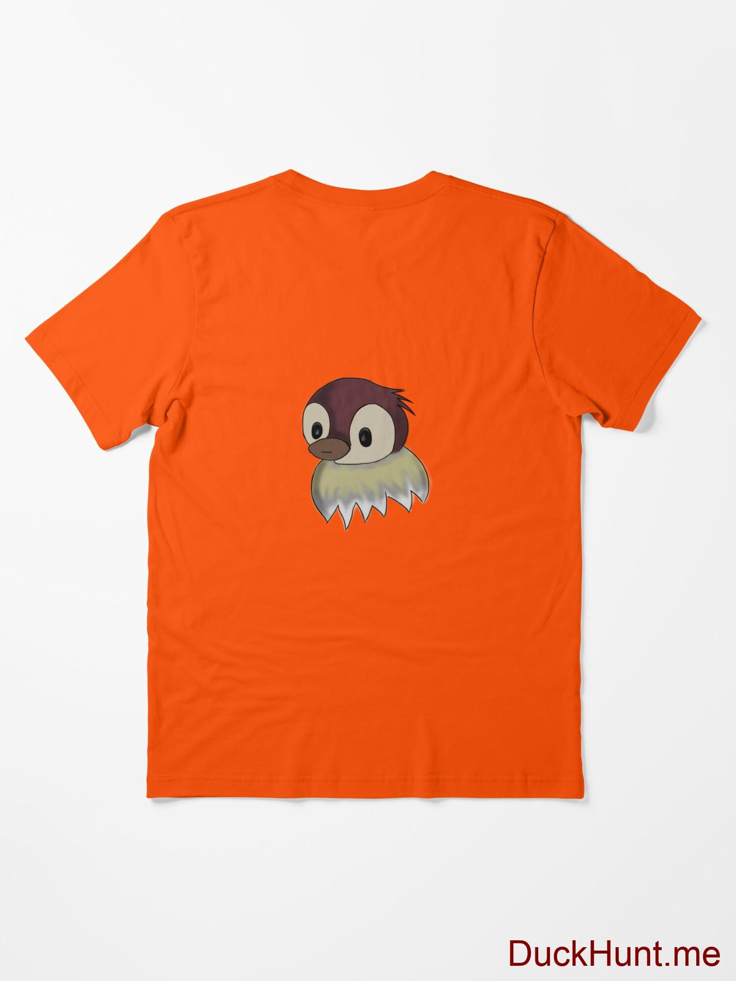 Ghost Duck (fogless) Orange Essential T-Shirt (Back printed) alternative image 1