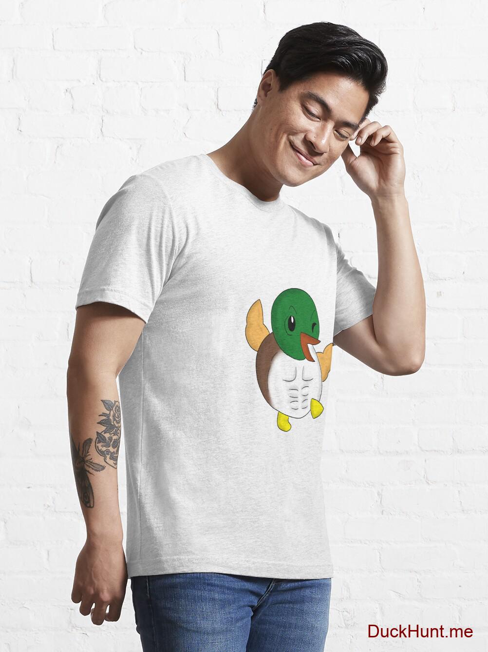 Super duck White Essential T-Shirt (Front printed) alternative image 6