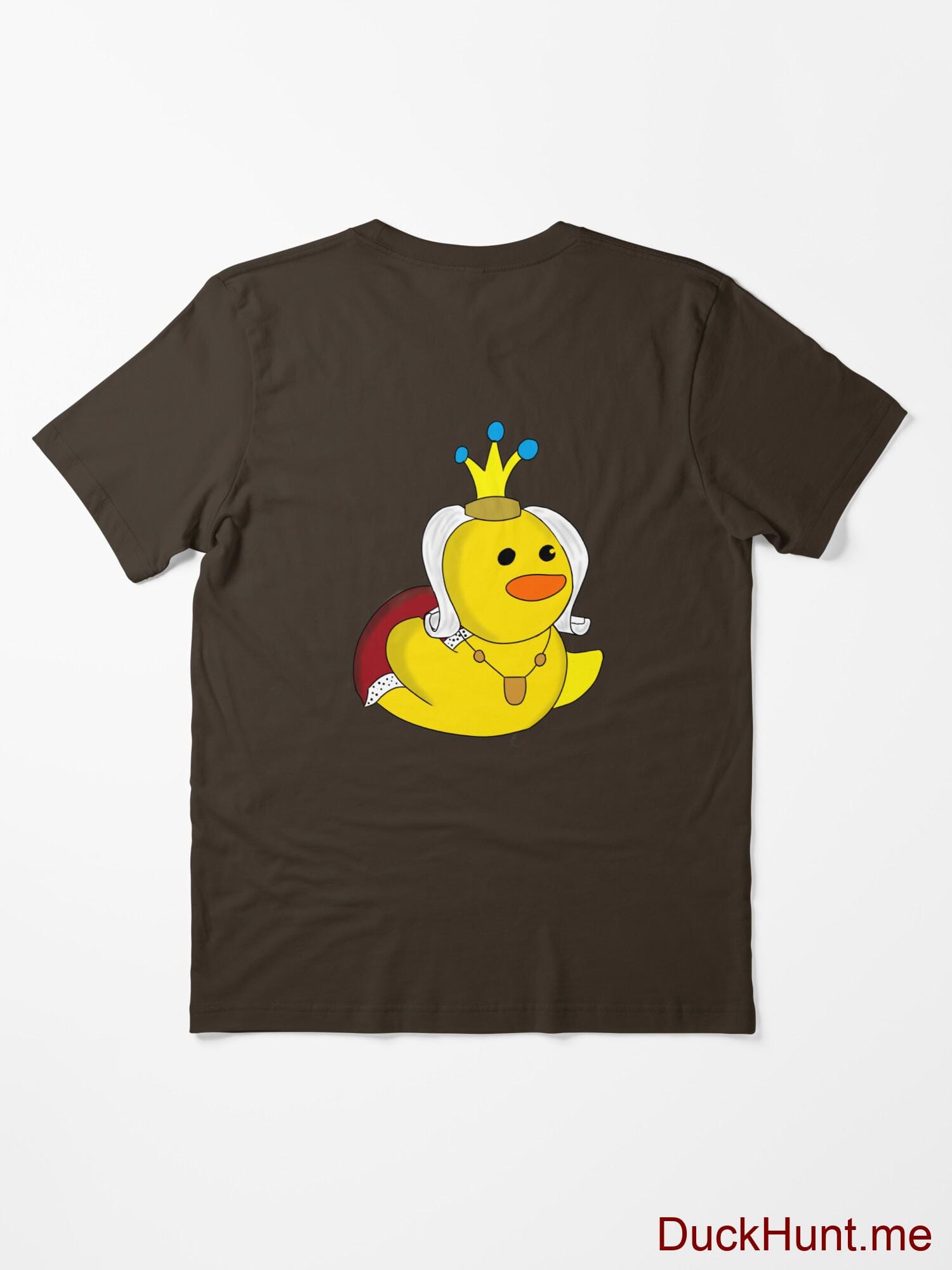 Royal Duck Brown Essential T-Shirt (Back printed) alternative image 1
