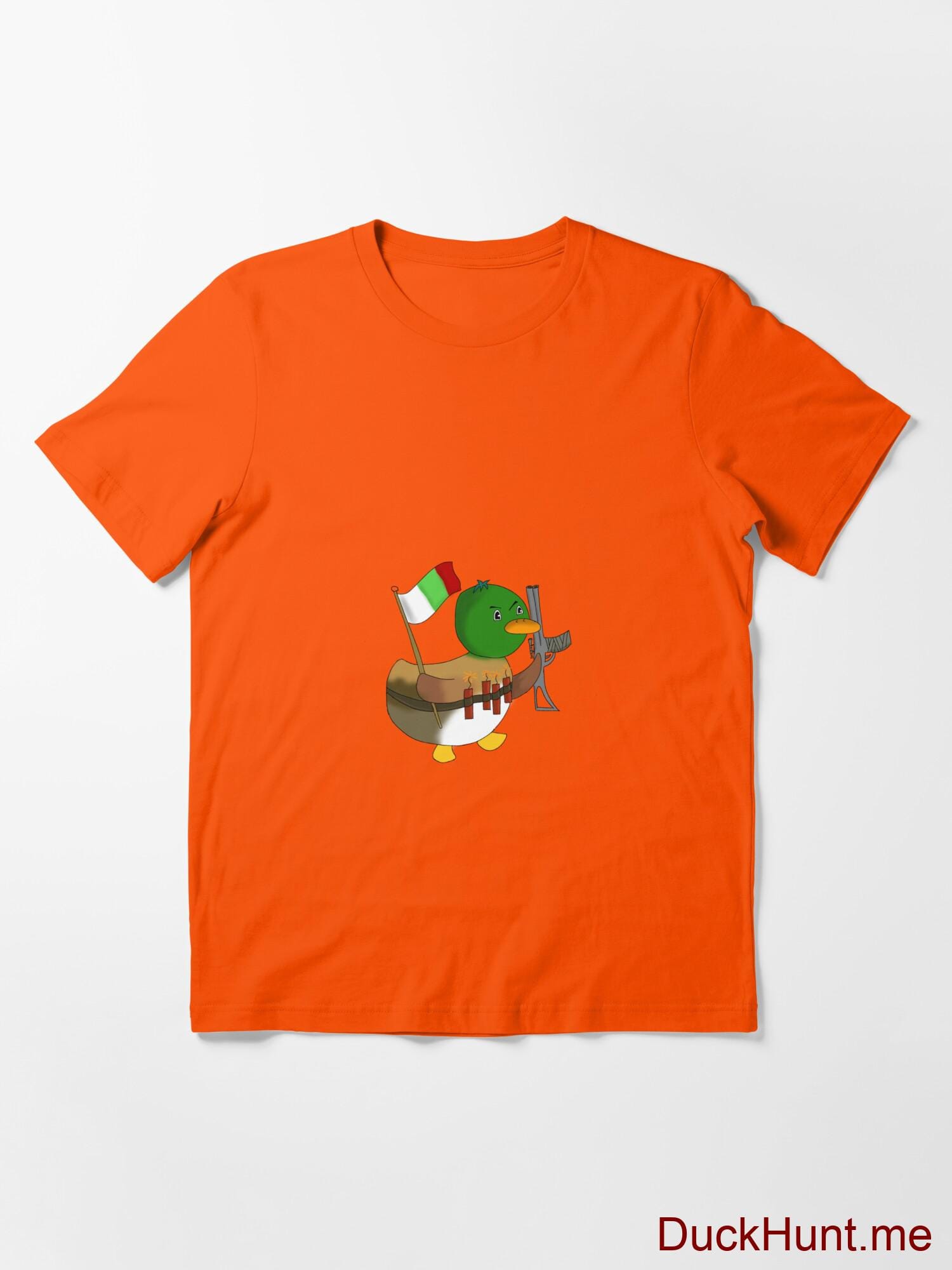 Kamikaze Duck Orange Essential T-Shirt (Front printed) alternative image 2