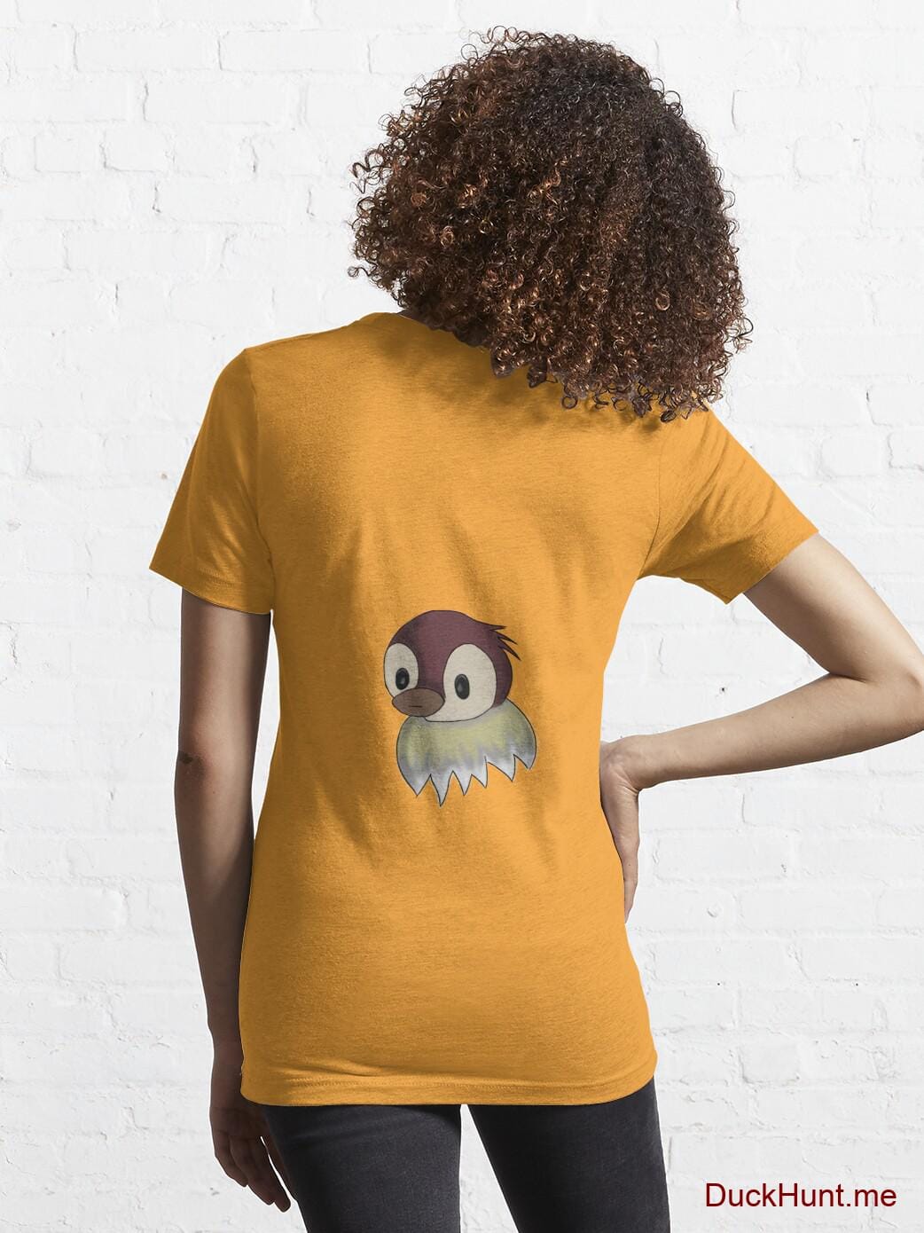 Ghost Duck (fogless) Gold Essential T-Shirt (Back printed) alternative image 4