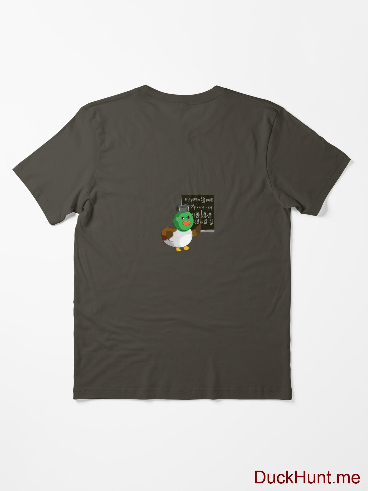 Prof Duck Army Essential T-Shirt (Back printed) alternative image 1