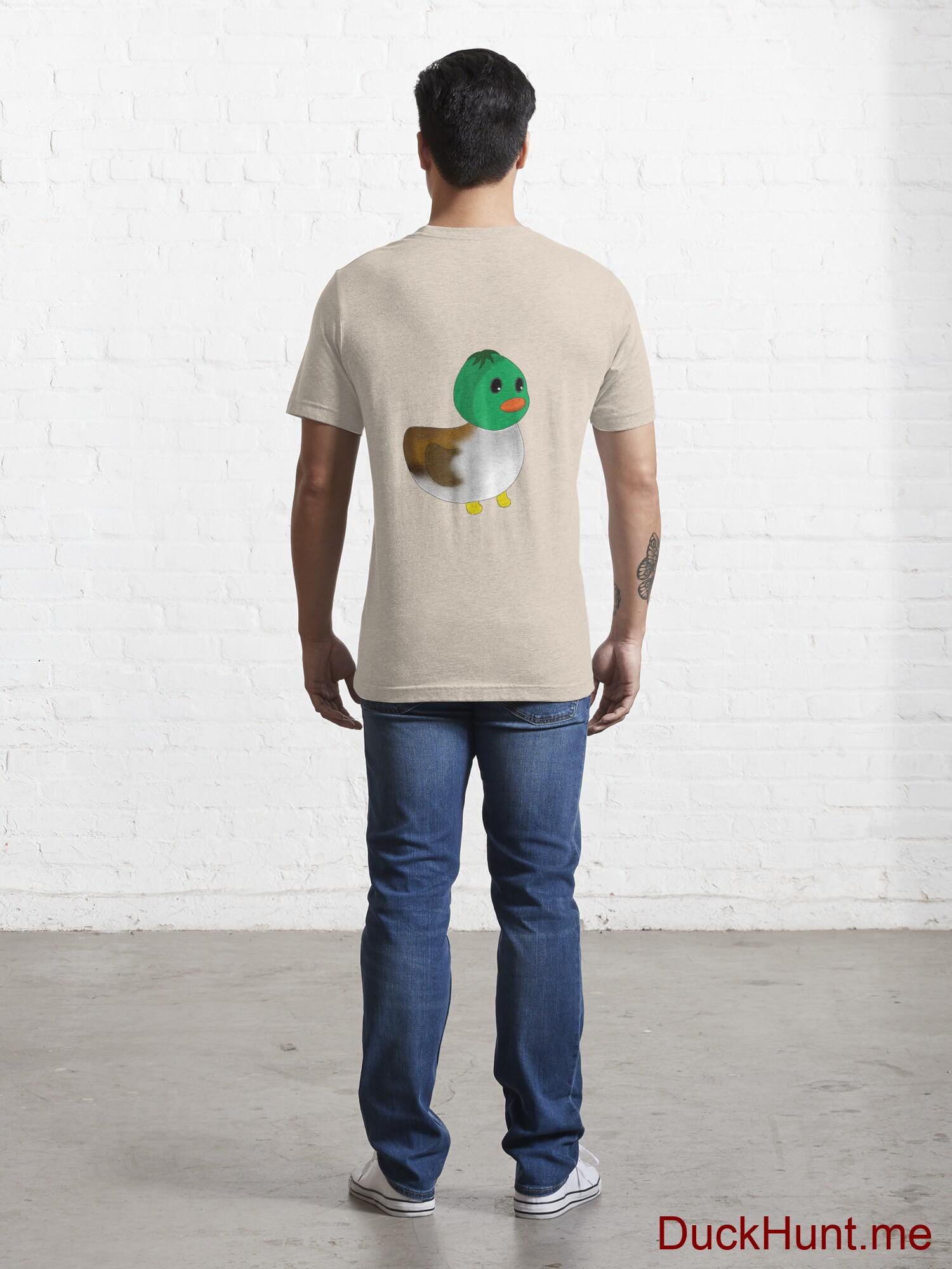 Normal Duck Creme Essential T-Shirt (Back printed) alternative image 3