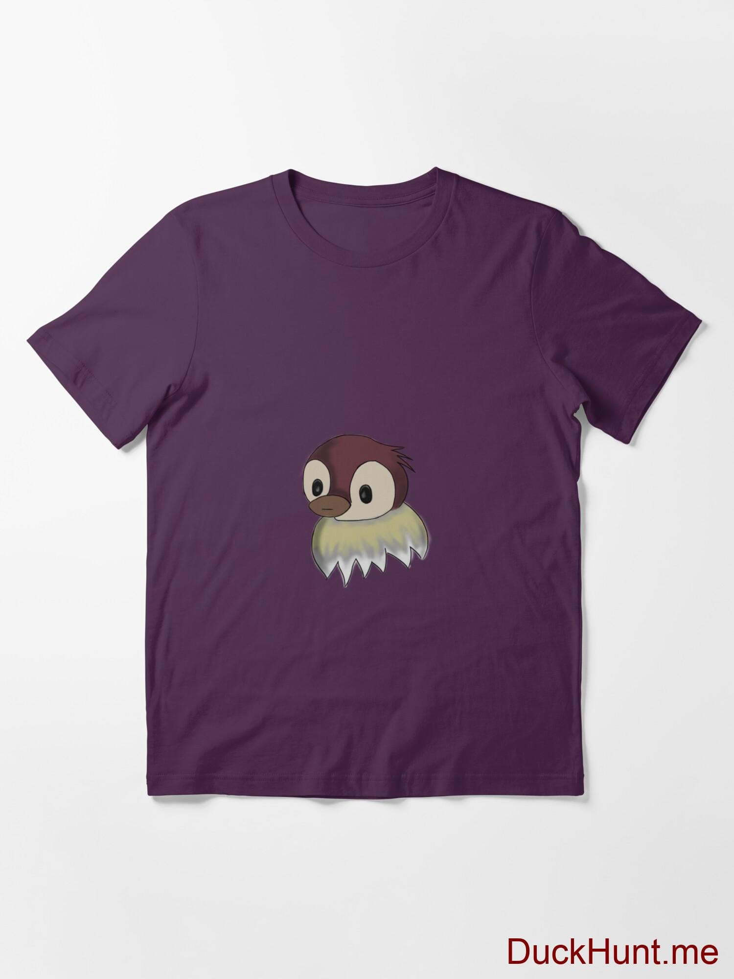 Ghost Duck (fogless) Eggplant Essential T-Shirt (Front printed) alternative image 2