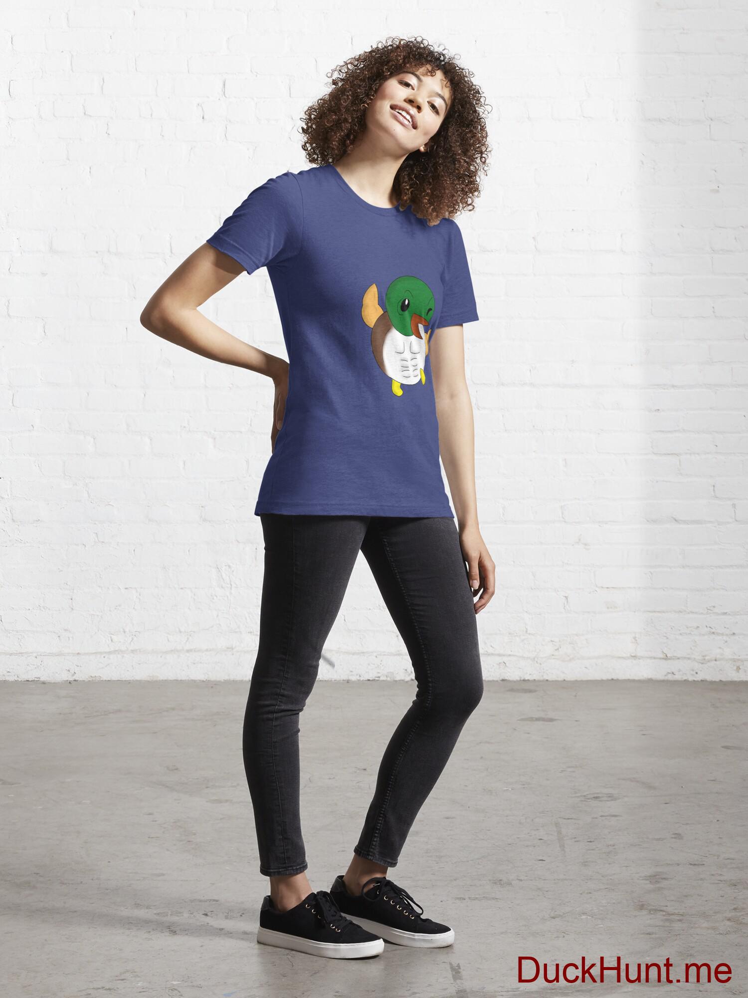 Super duck Blue Essential T-Shirt (Front printed) alternative image 3