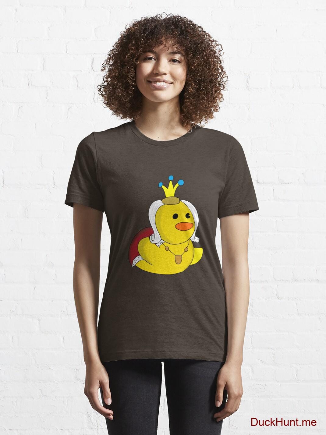 Royal Duck Brown Essential T-Shirt (Front printed) alternative image 5