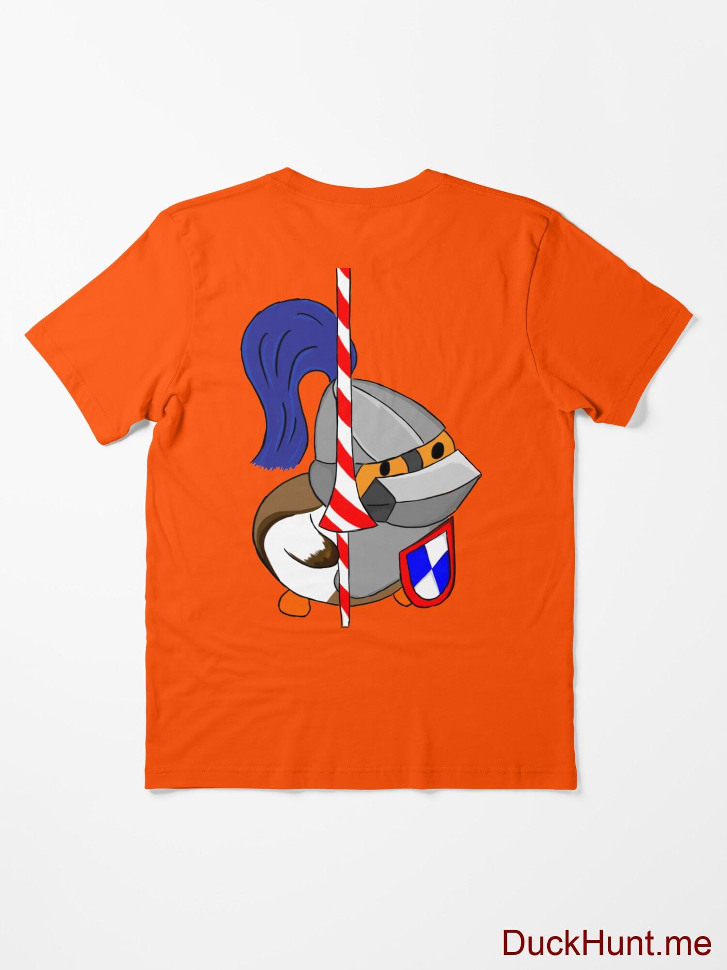 Armored Duck Orange Essential T-Shirt (Back printed) alternative image 1