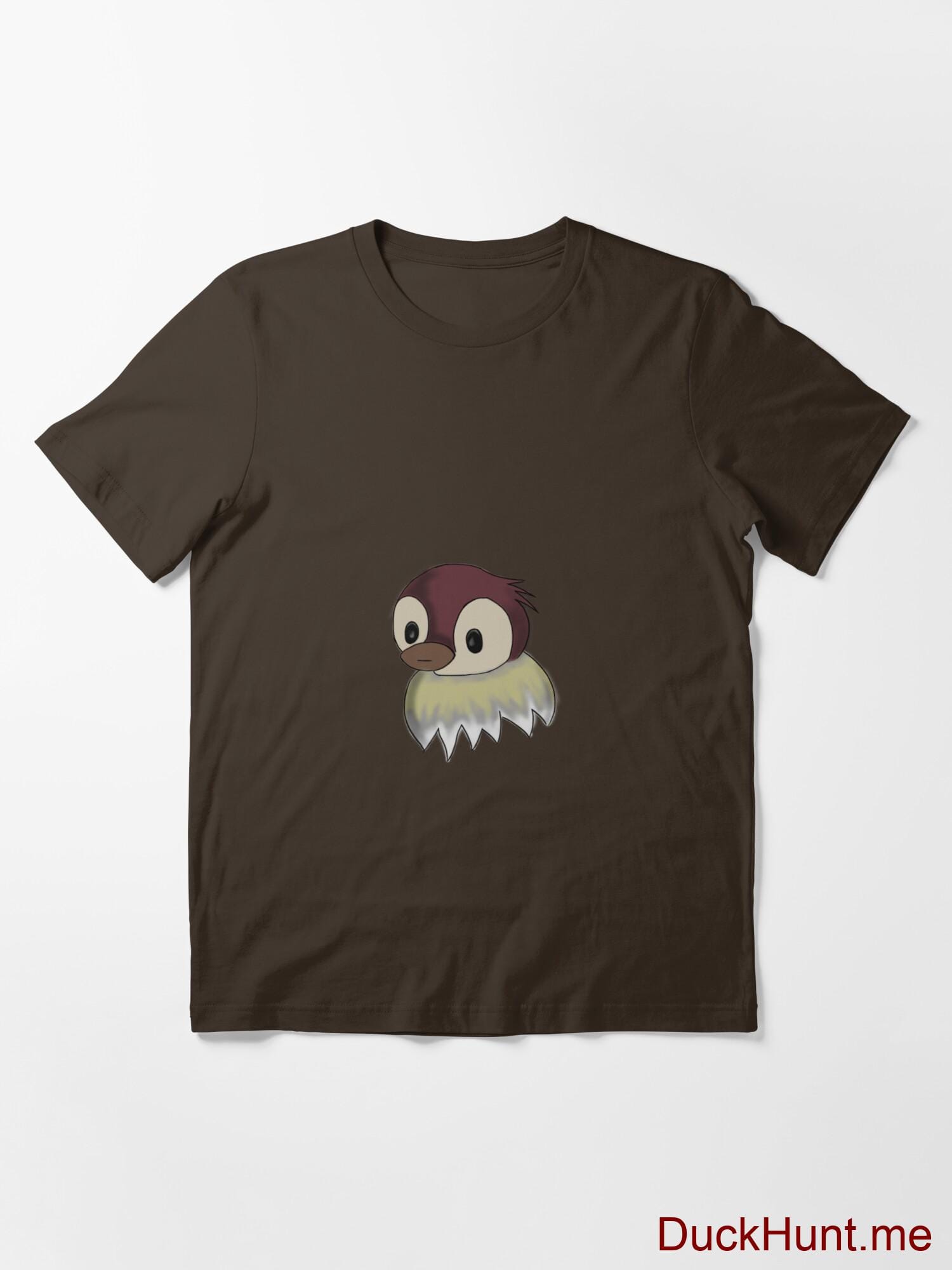 Ghost Duck (fogless) Brown Essential T-Shirt (Front printed) alternative image 2