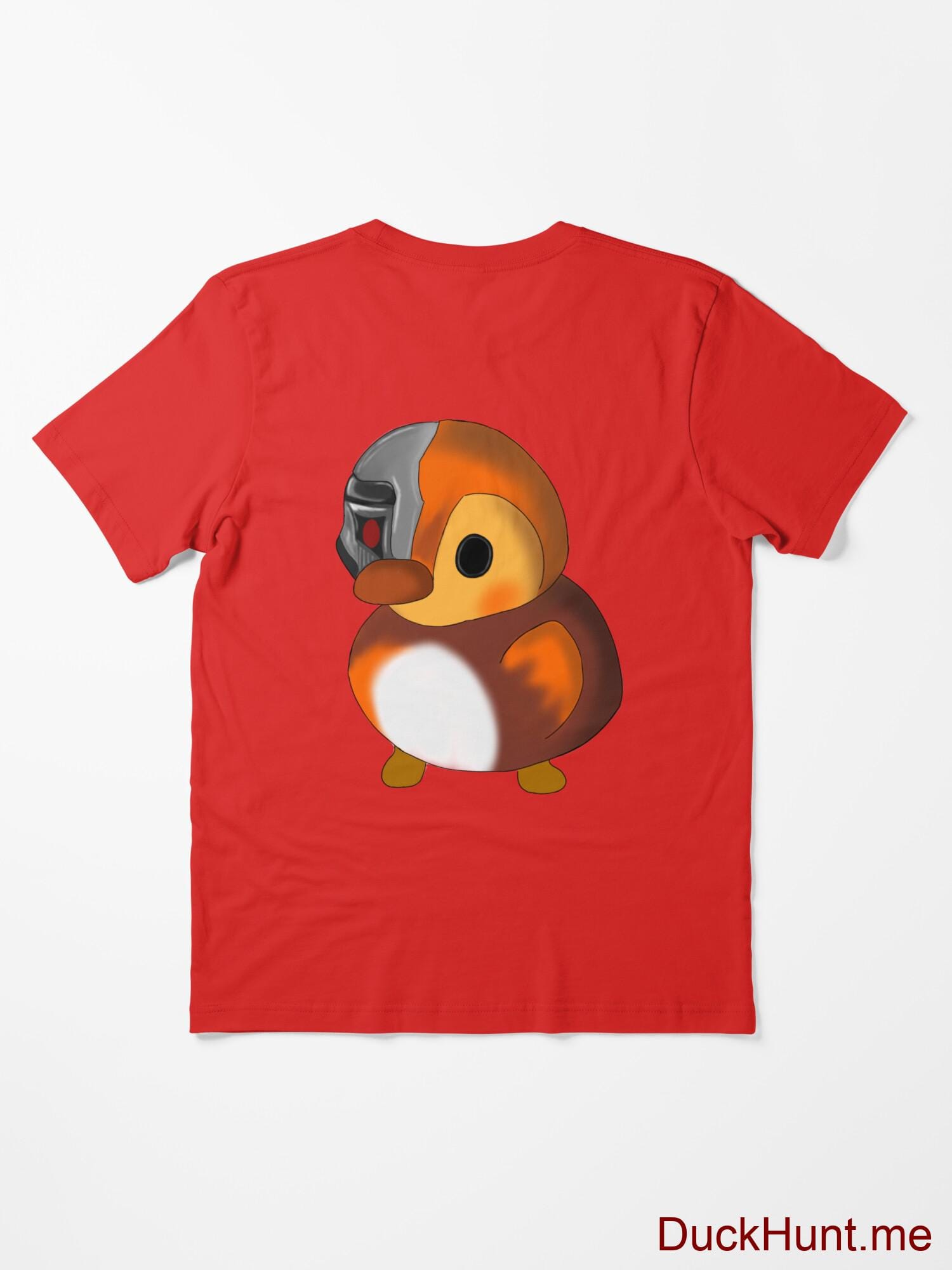 Mechanical Duck Red Essential T-Shirt (Back printed) alternative image 1