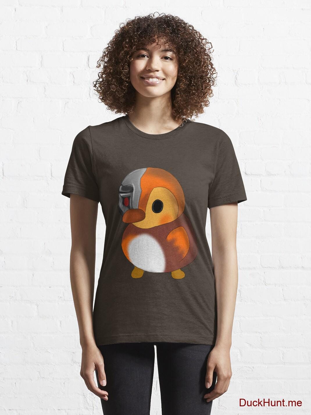 Mechanical Duck Brown Essential T-Shirt (Front printed) alternative image 5