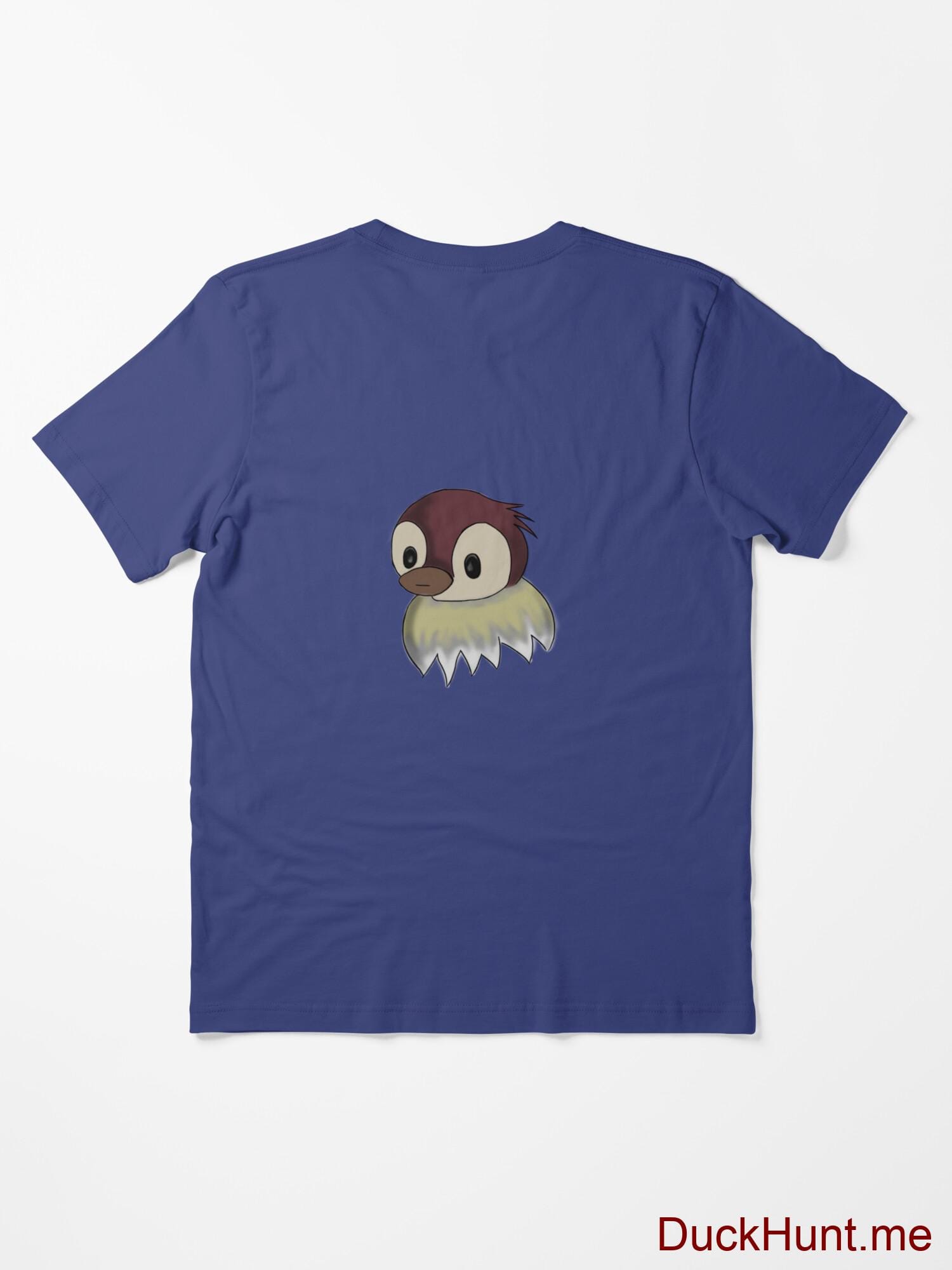 Ghost Duck (fogless) Blue Essential T-Shirt (Back printed) alternative image 1