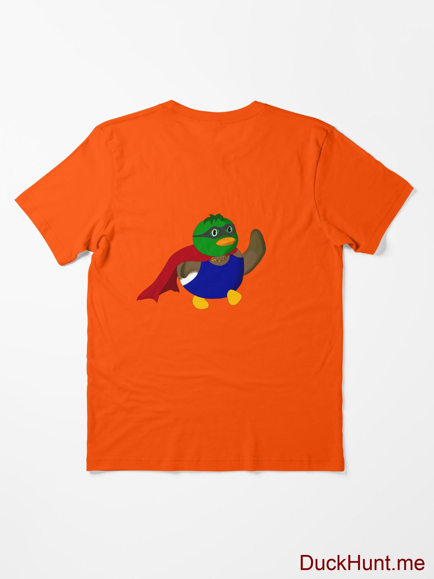 Alive Boss Duck Orange Essential T-Shirt (Back printed) alternative image 1