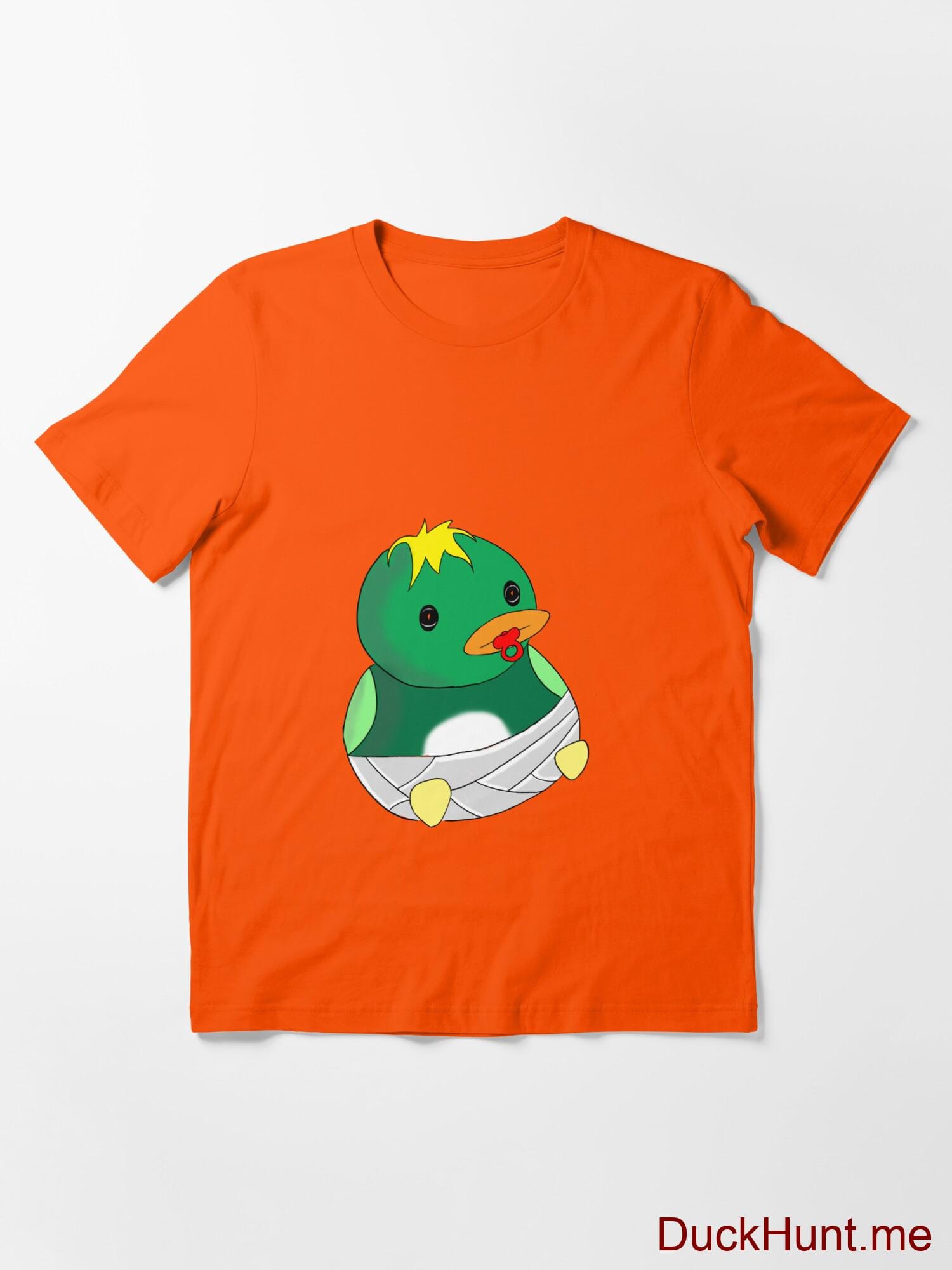 Baby duck Orange Essential T-Shirt (Front printed) alternative image 2