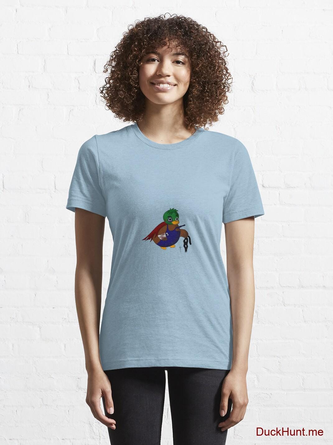 Dead DuckHunt Boss (smokeless) Light Blue Essential T-Shirt (Front printed) alternative image 5